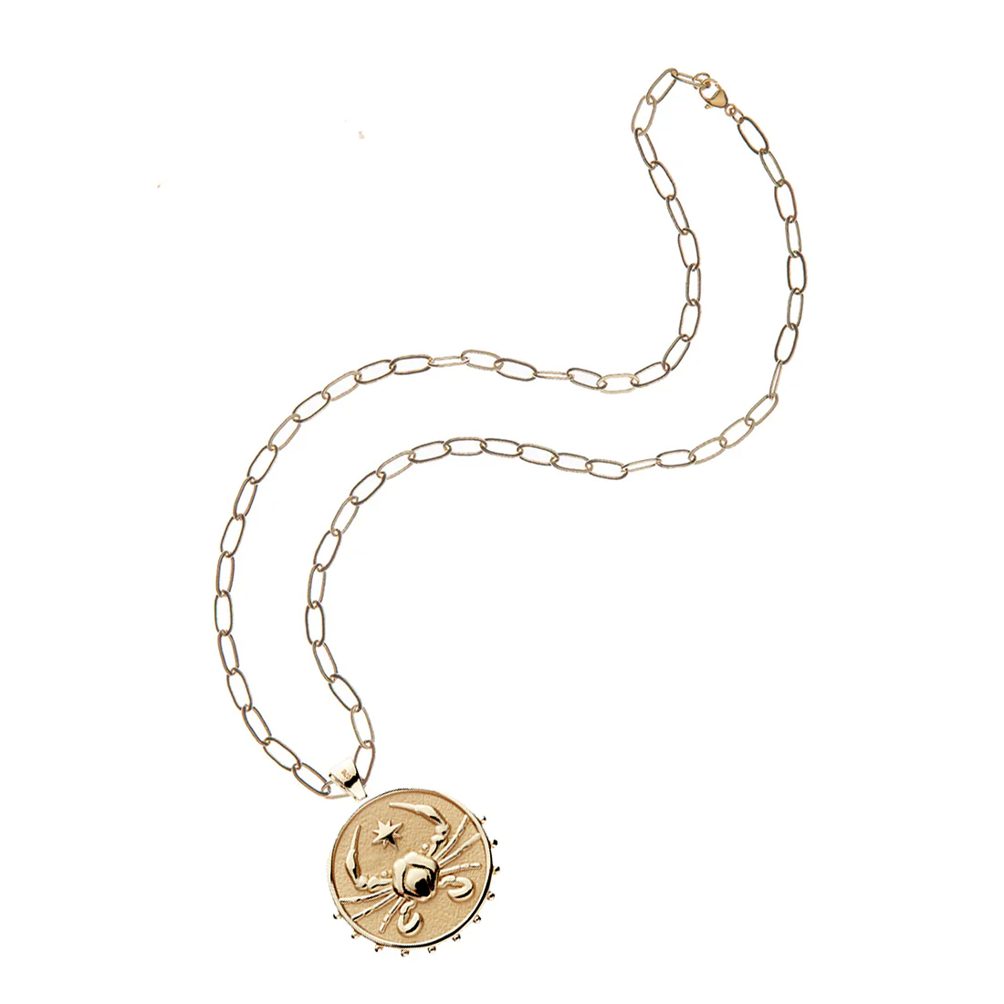 CANCER JW Zodiac Pendant Coin - Jun 21 - Jul 22 - Image 6