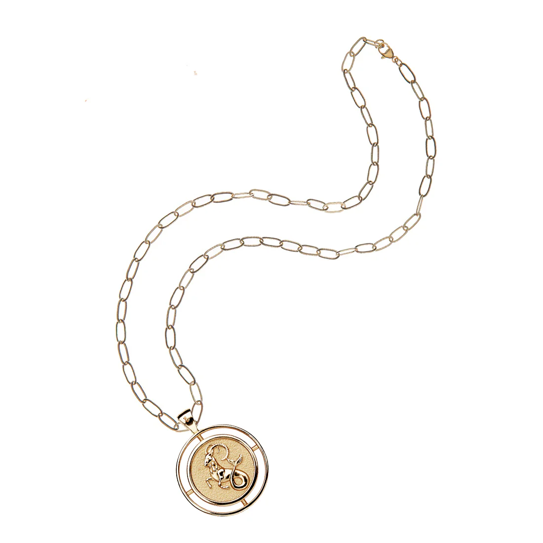 CAPRICORN JW Zodiac Pendant Coin - Dec 22 - Jan 19 - Image 6