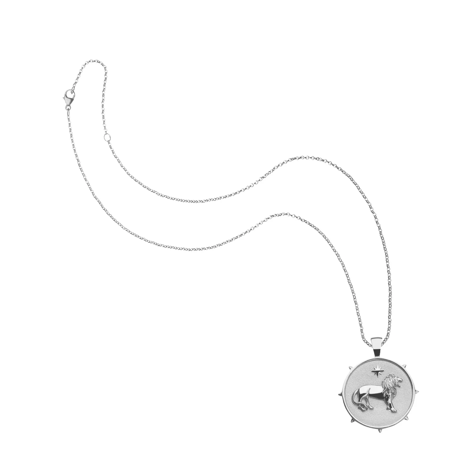COURAGE JW Original Pendant Coin in Silver - Image 4