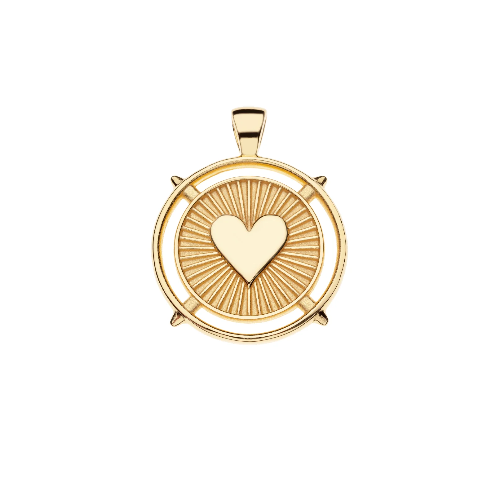 El Corazon LOVE Pendant