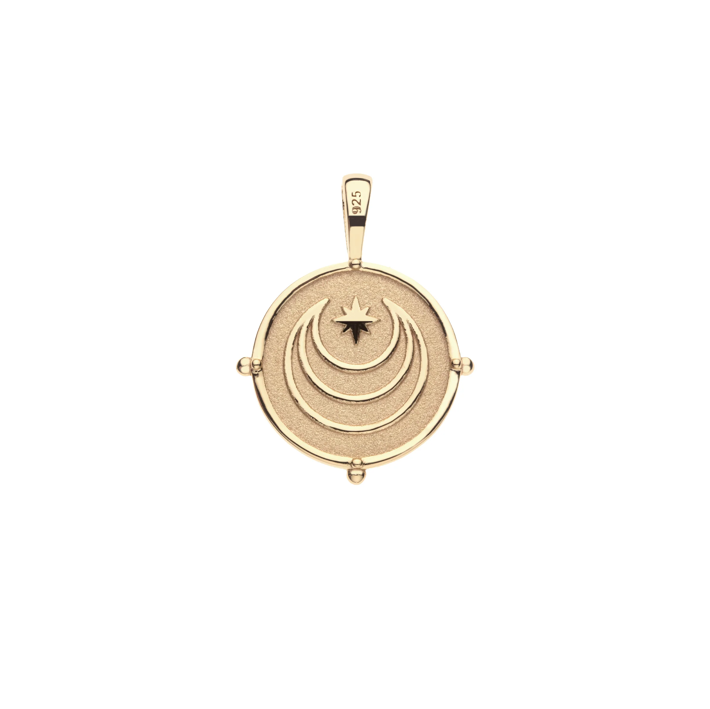 Embellished Personalized Petite Coin Pendant - Image 5