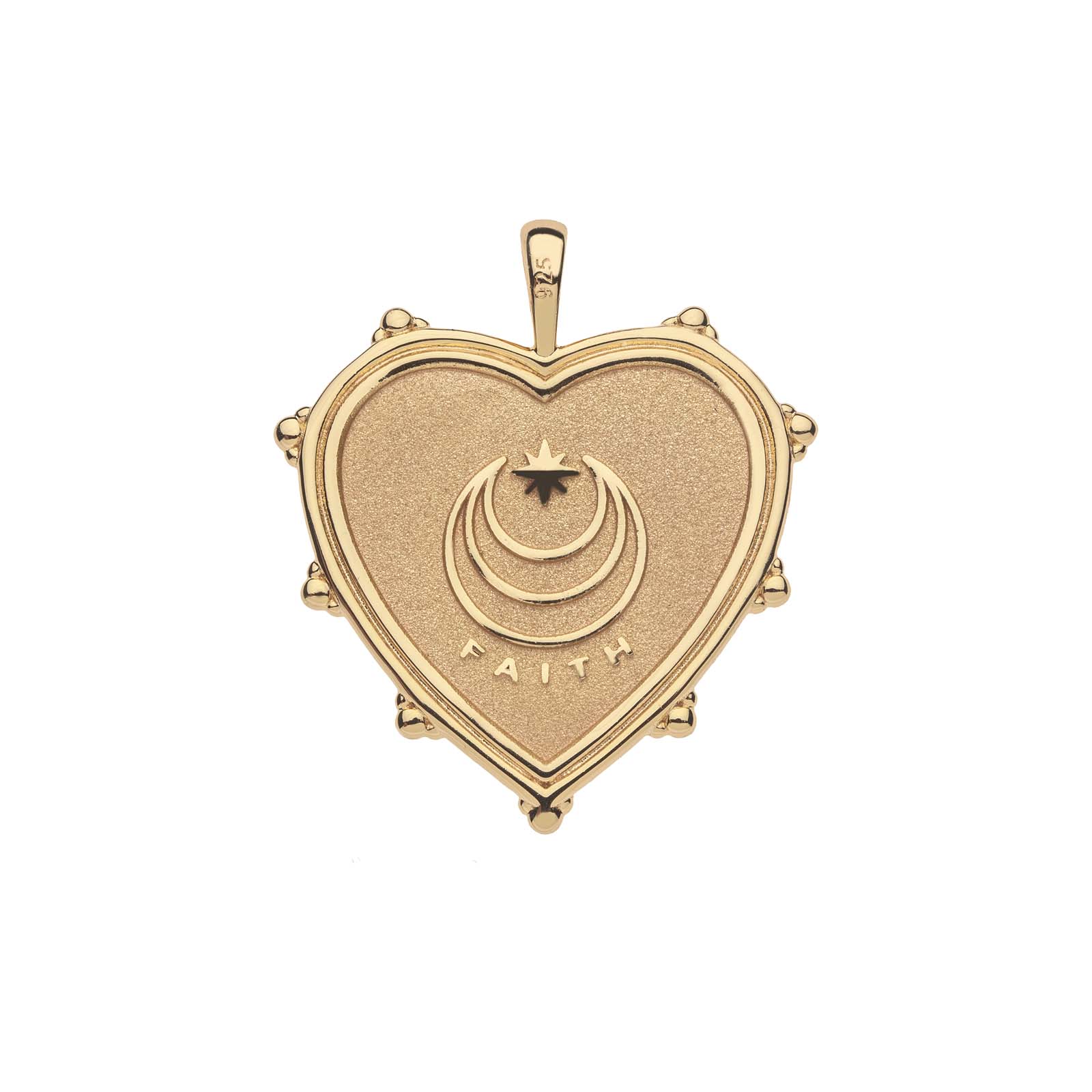 FAITH JW Heart Pendant - Image 2