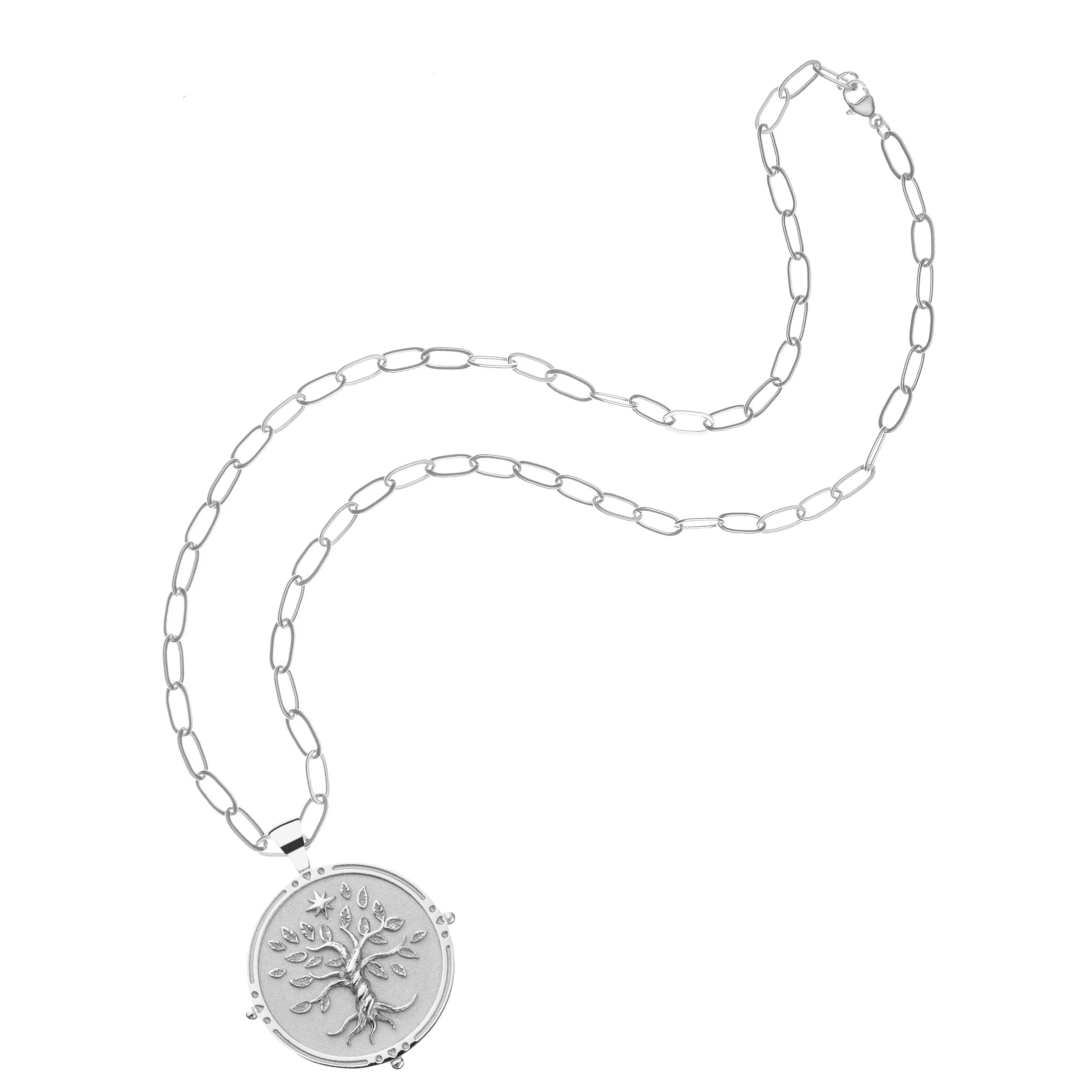 FAITH JW Original Pendant Coin in Silver - Image 6