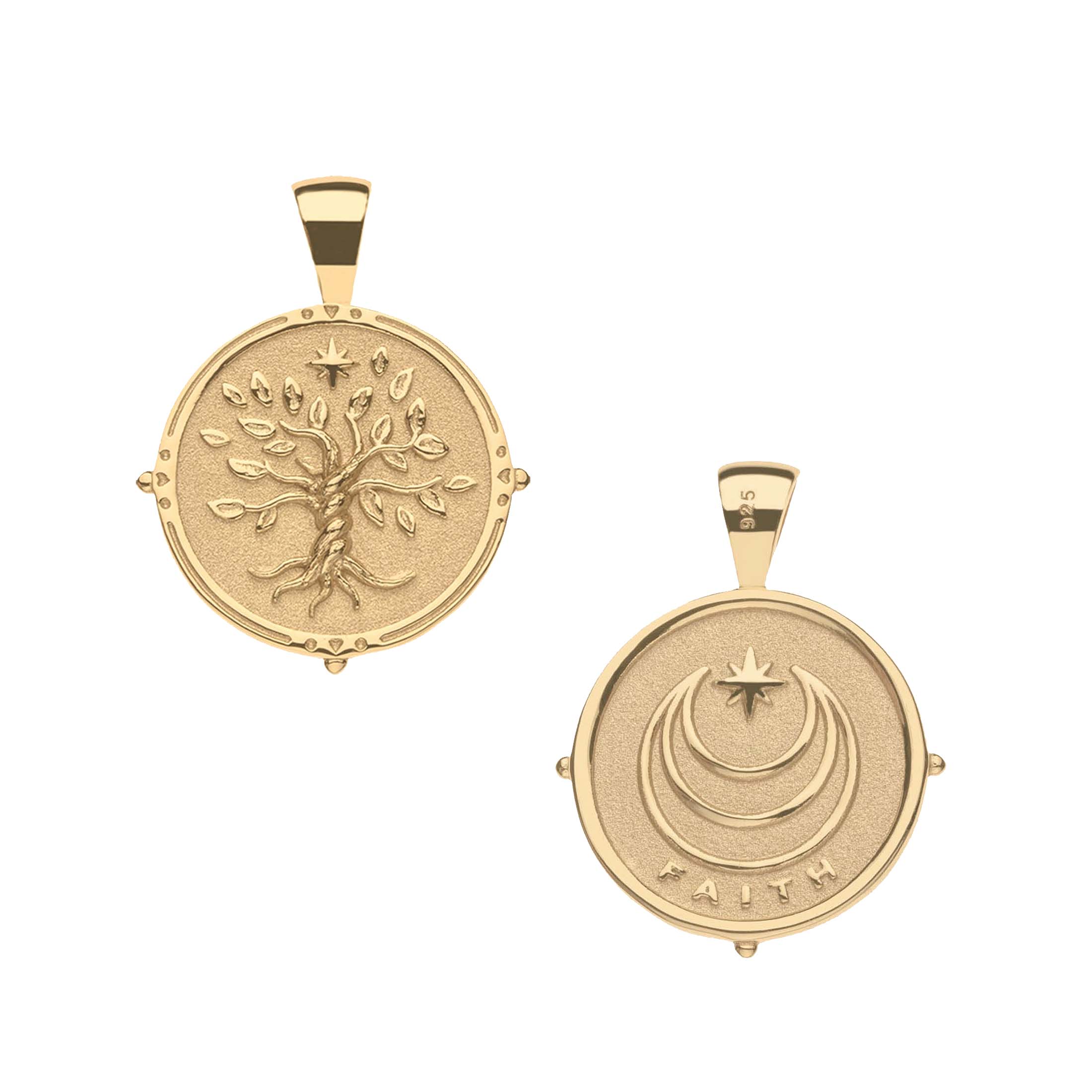 FAITH JW Small Pendant Coin - Image 2