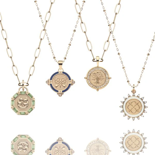 FAITH Petite Embellished Coin - Image 7