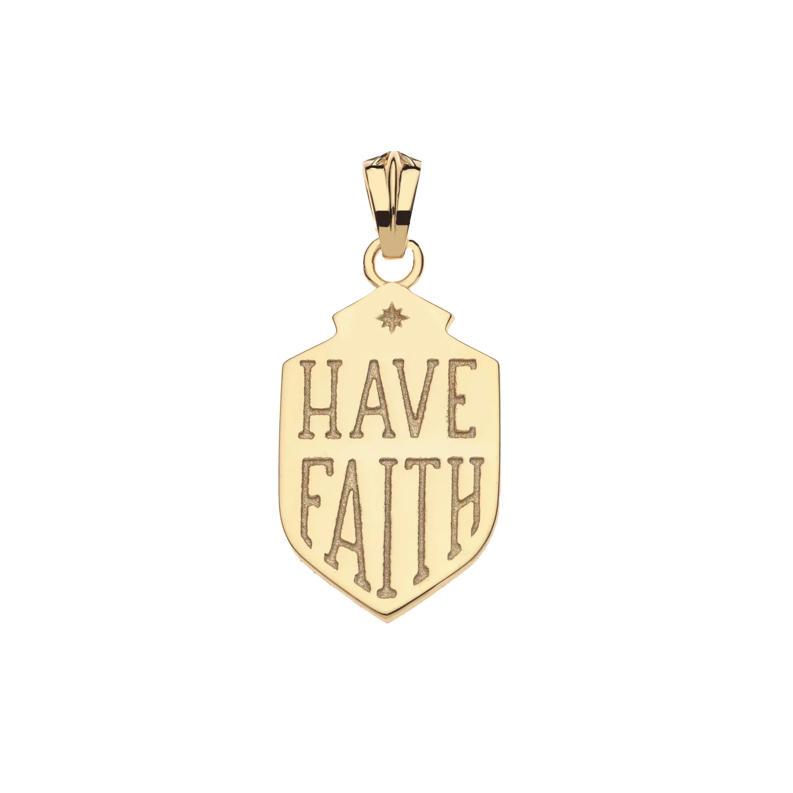 FAITH Shield Pendant - Image 2