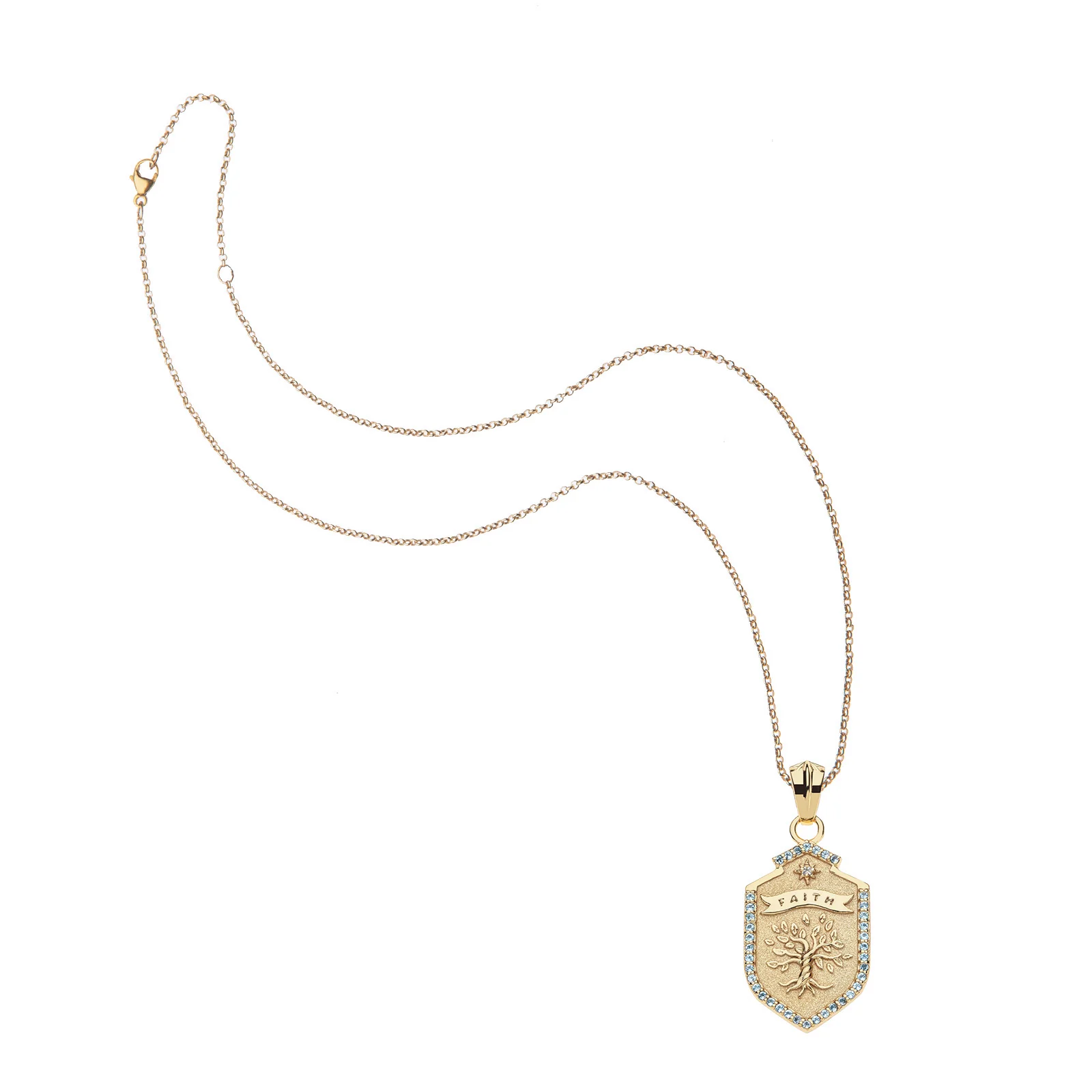 FAITH Shield Pendant - Image 4