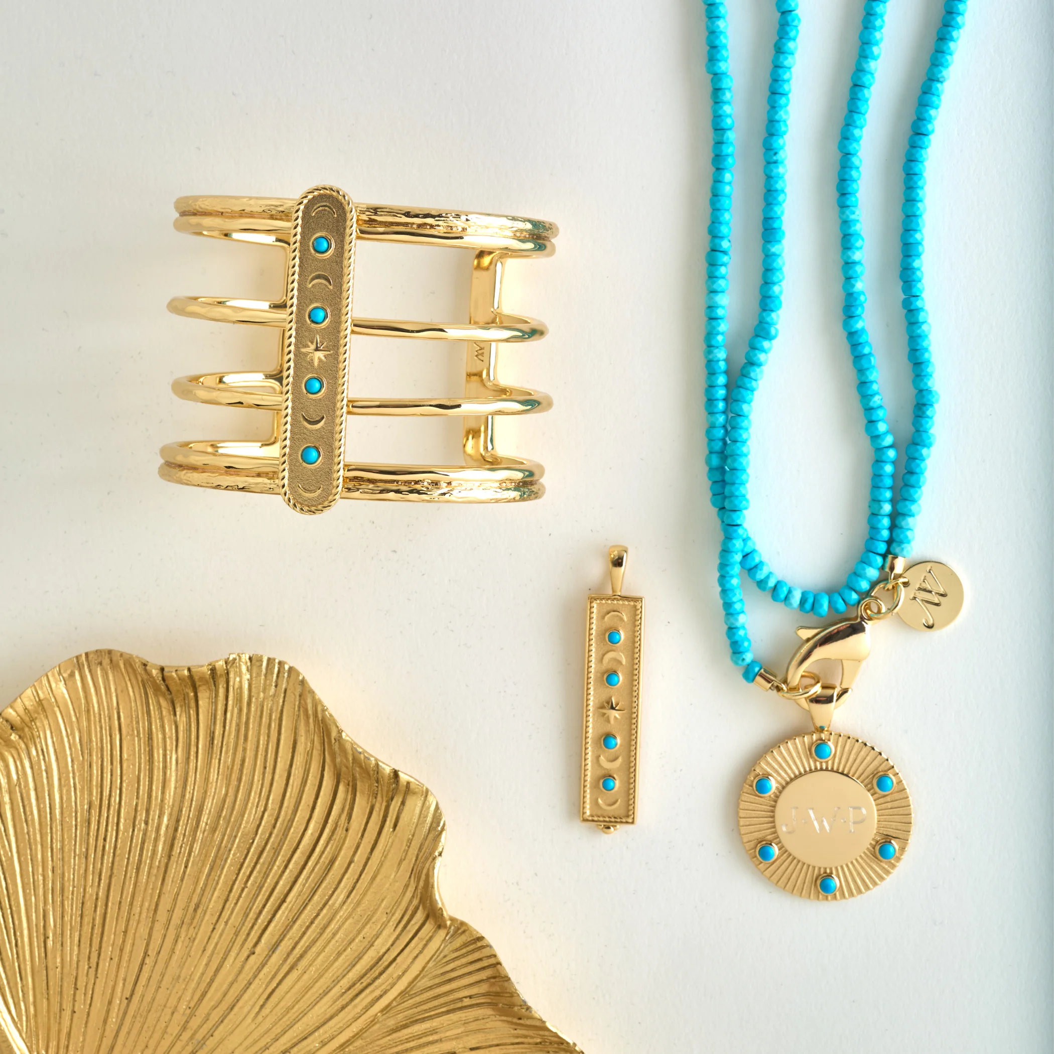 FOREVER Around The Sun Engravable Pendant in Turquoise - Image 7