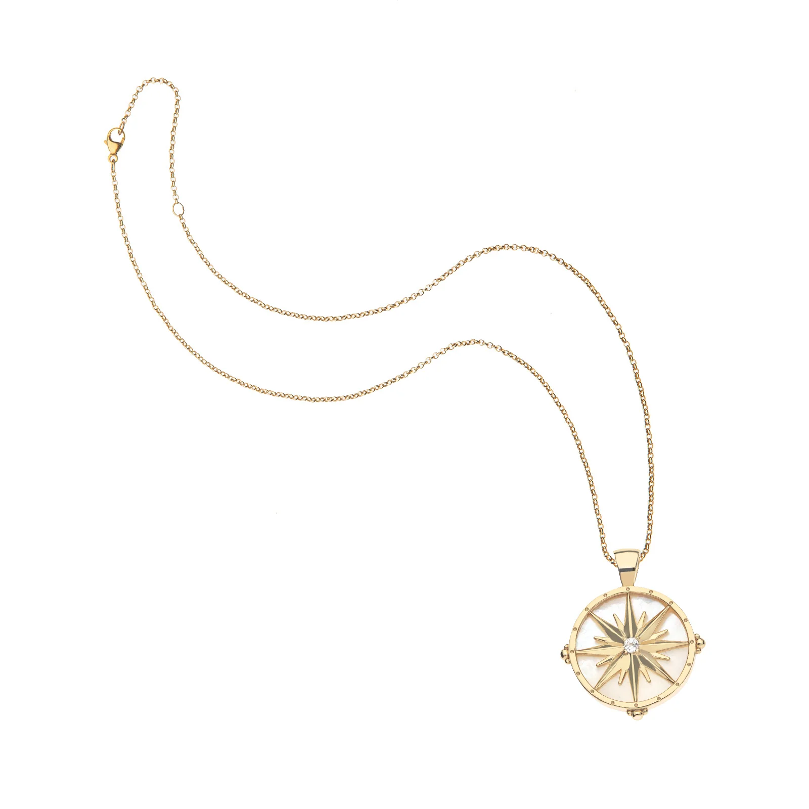 FOREVER Guiding Star Mother of Pearl Pendant - Image 6