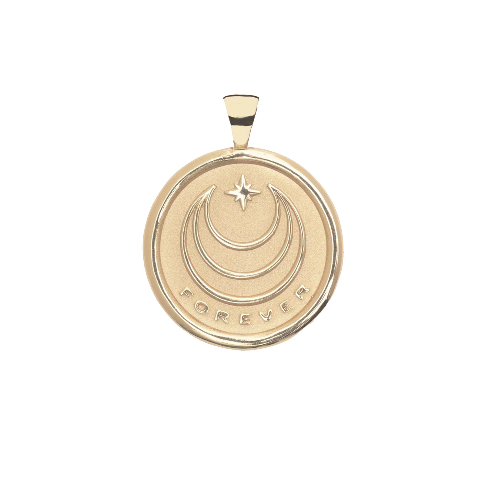 FOREVER JW Original Pendant Coin in Solid Gold - Image 2