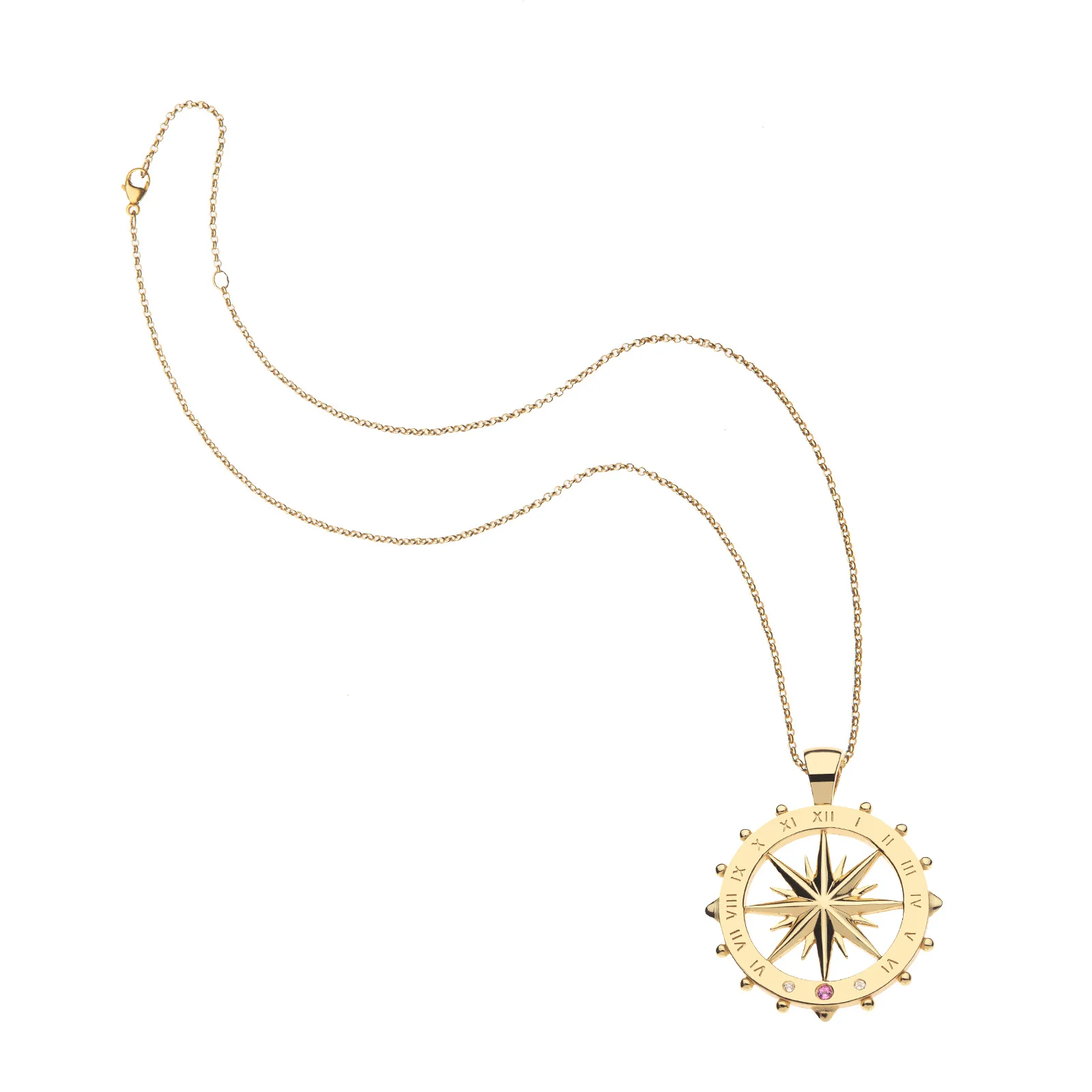 FOREVER Sundial Cutout Coin Pendant - Image 4