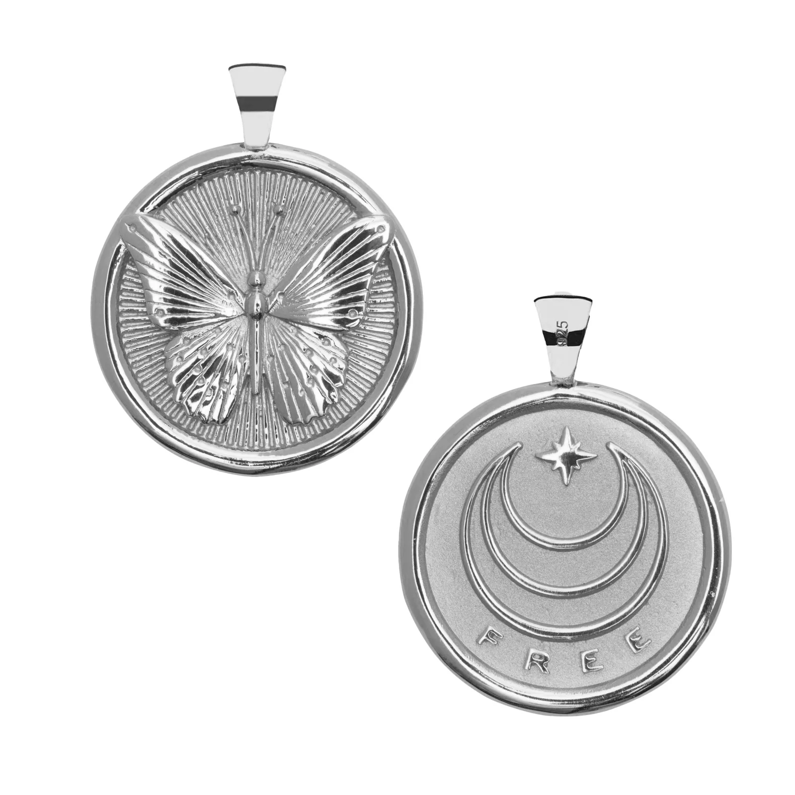 FREE JW Original Pendant Coin in Silver - Image 3