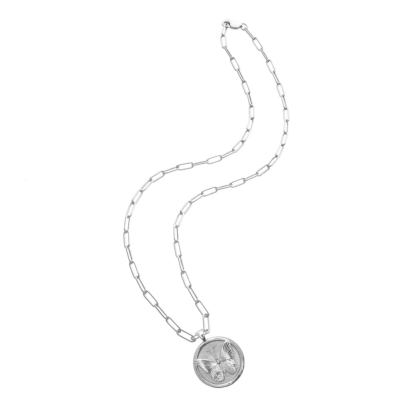 FREE JW Small Pendant Coin in Silver - Image 6