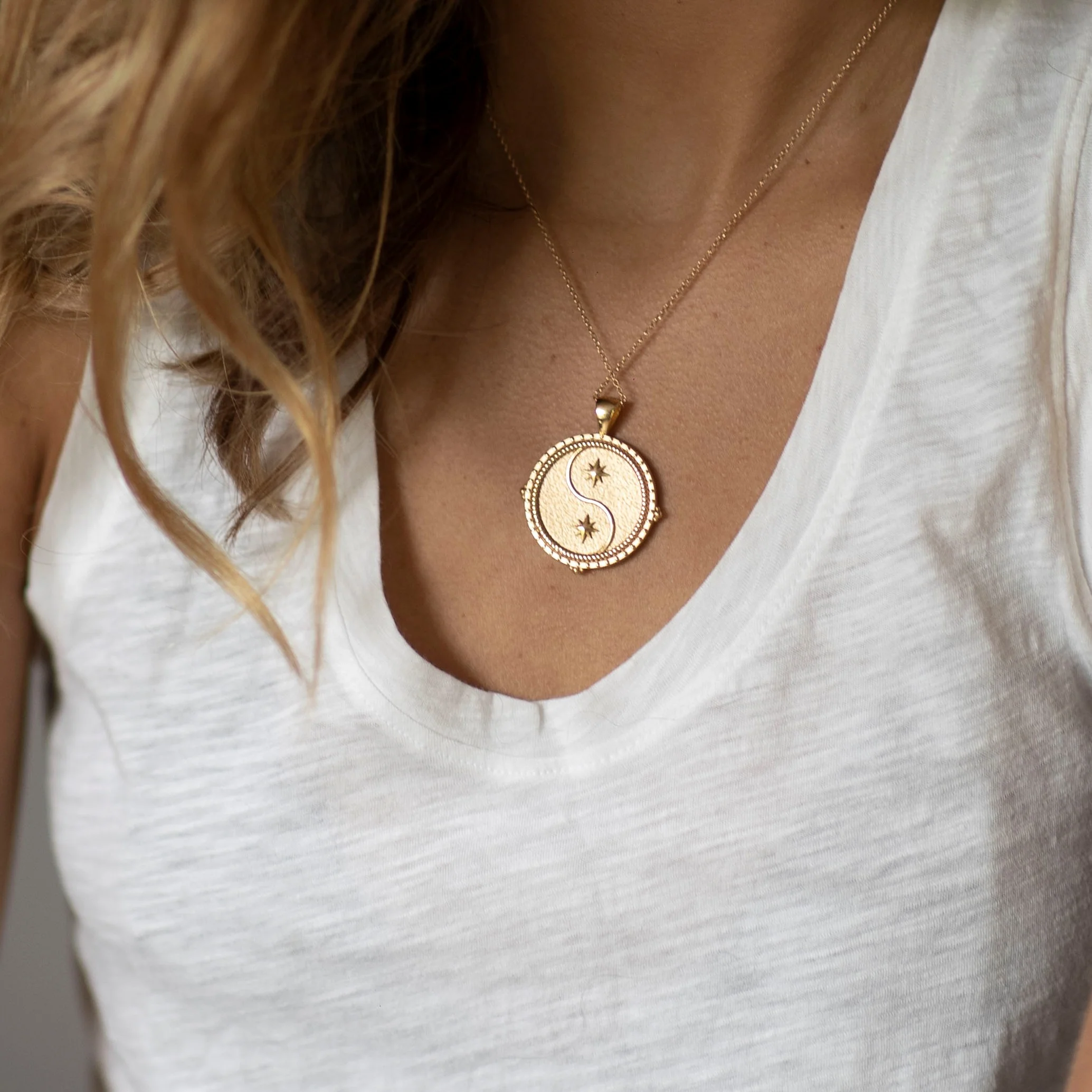 GEMINI JW Zodiac Pendant Coin - May 21 - Jun 20 - Image 3