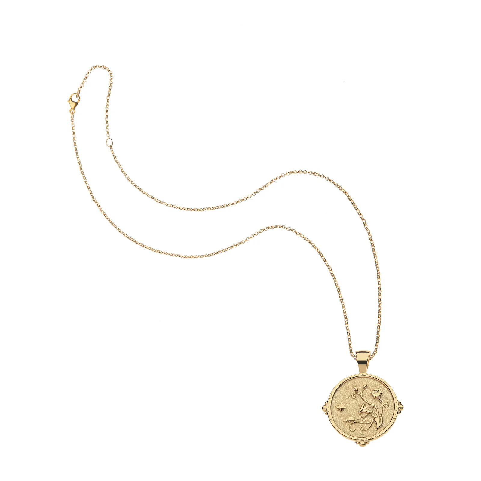 GRACE JW Small Pendant Coin - Image 4