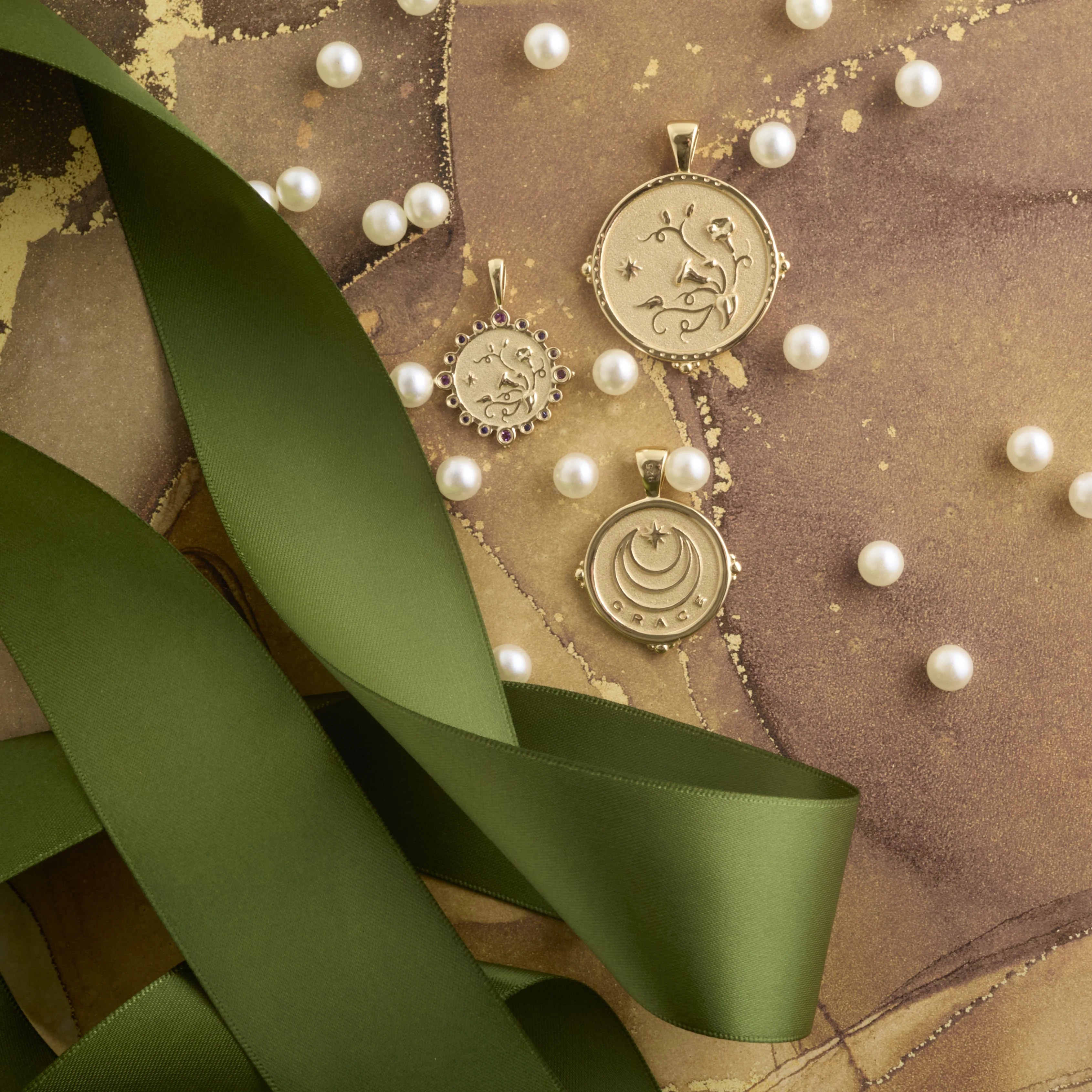 GRACE Petite Embellished Coin - Image 7
