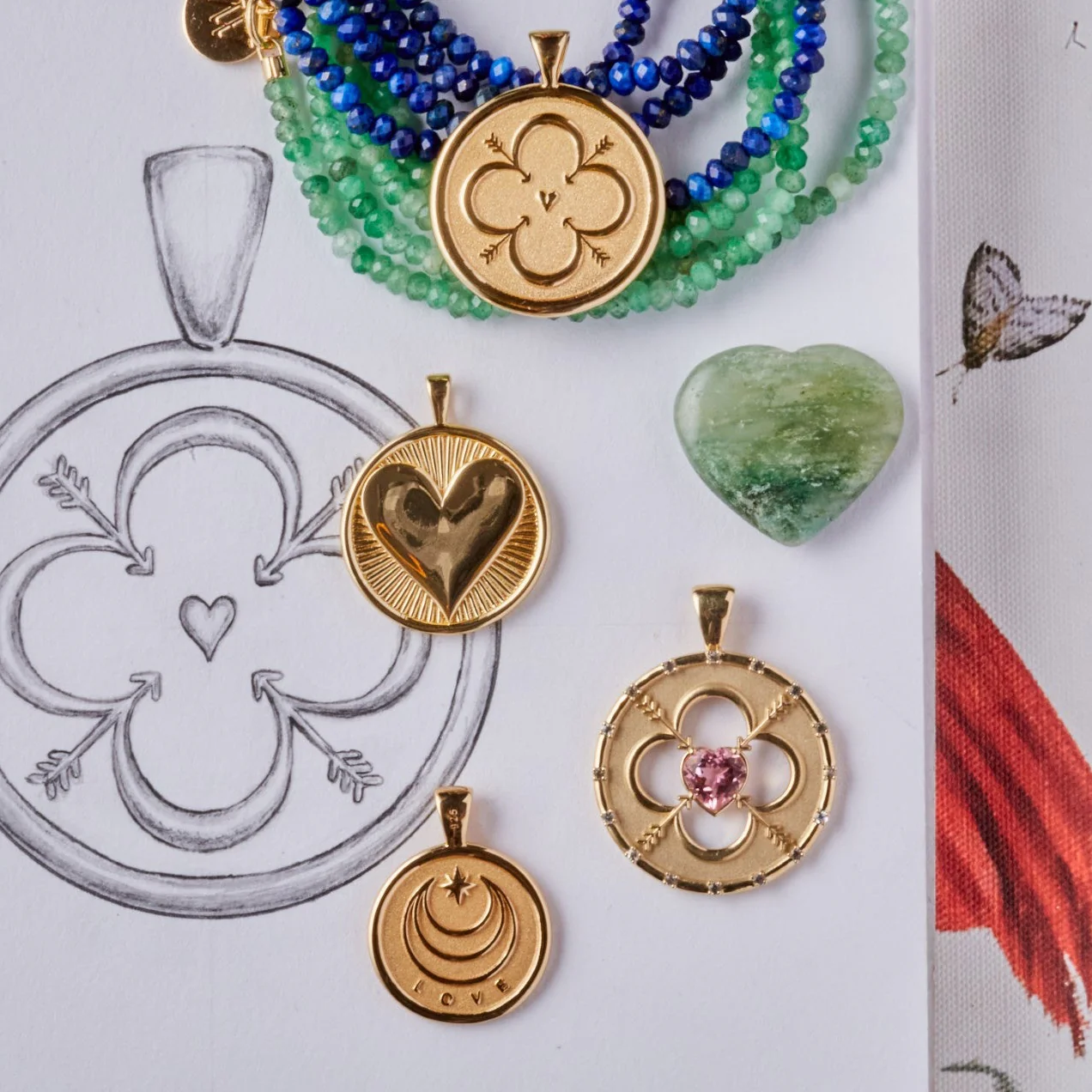LOVE Hearts Find Me Pendant - Image 5