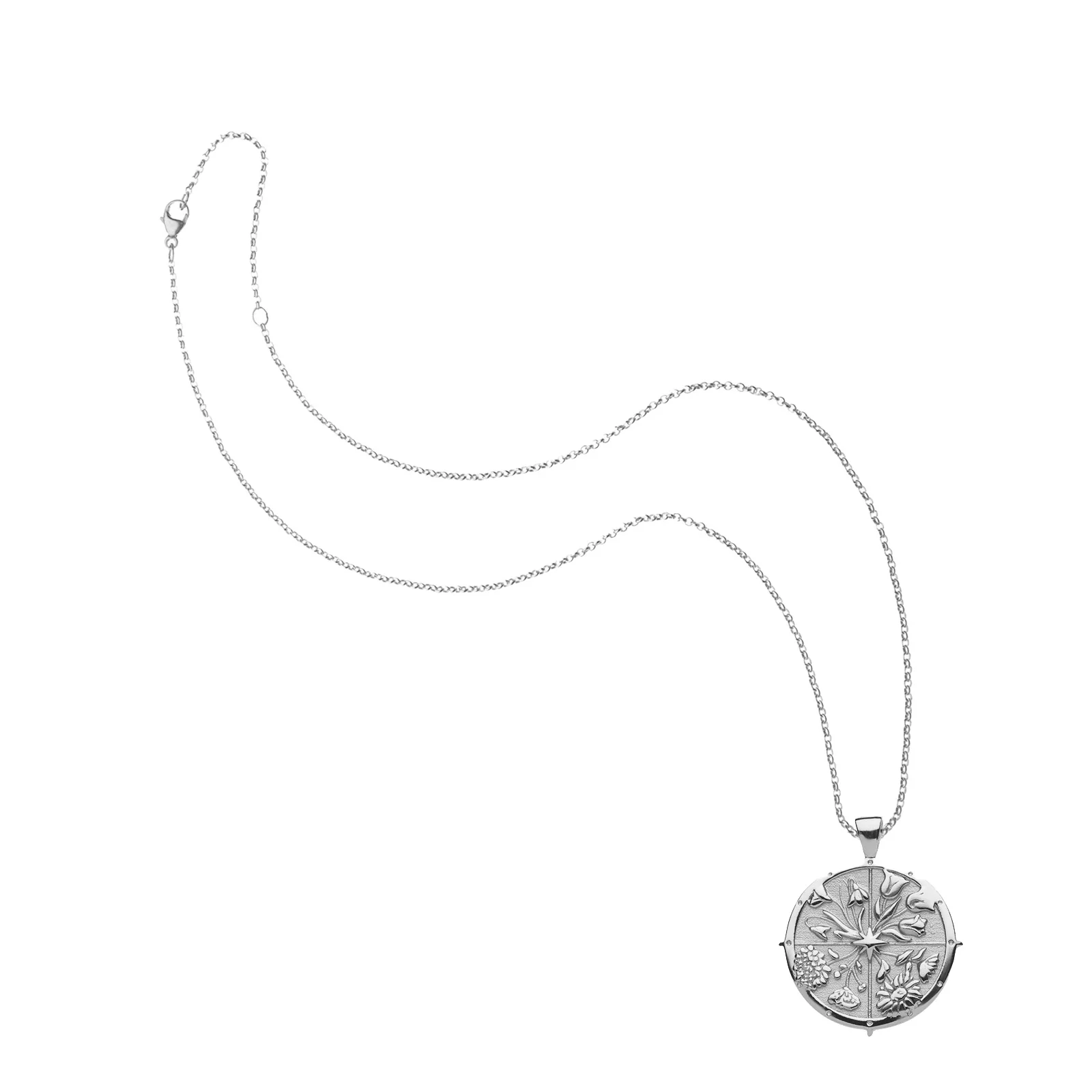 HOPE JW Original Pendant Coin in Silver - Image 6