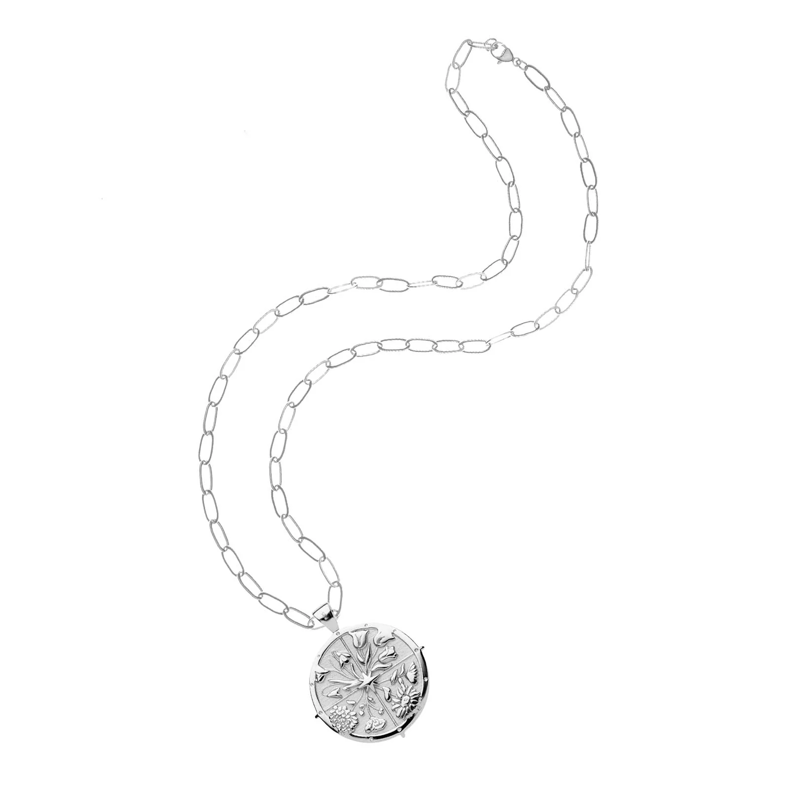 HOPE JW Original Pendant Coin in Silver - Image 7