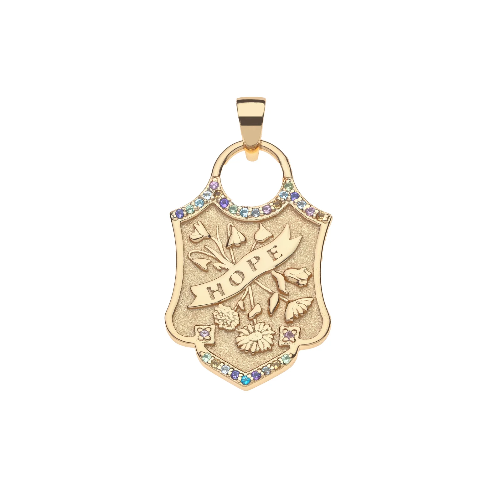 HOPE Shield Pendant