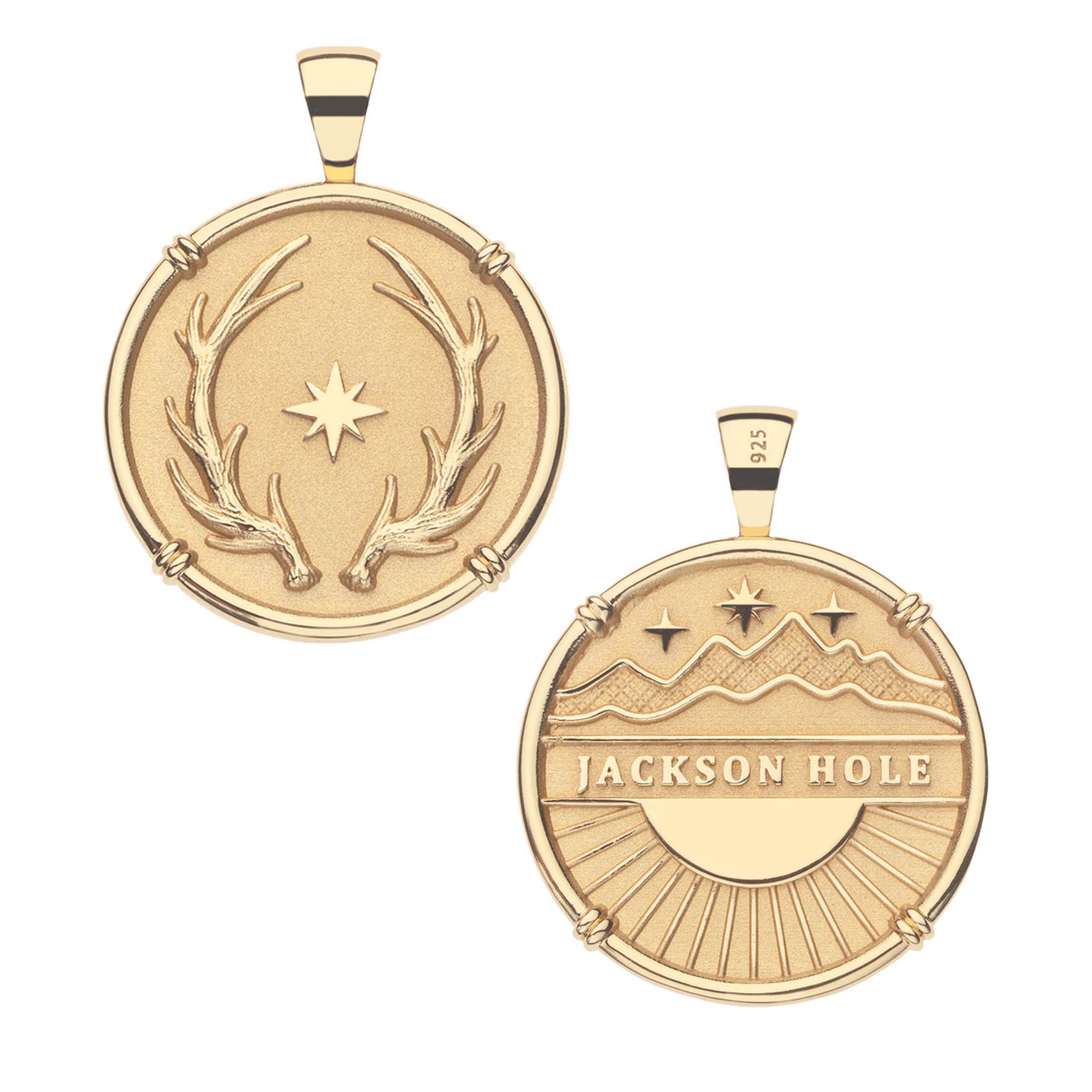 JACKSON HOLE JW Original Pendant Coin - Image 2
