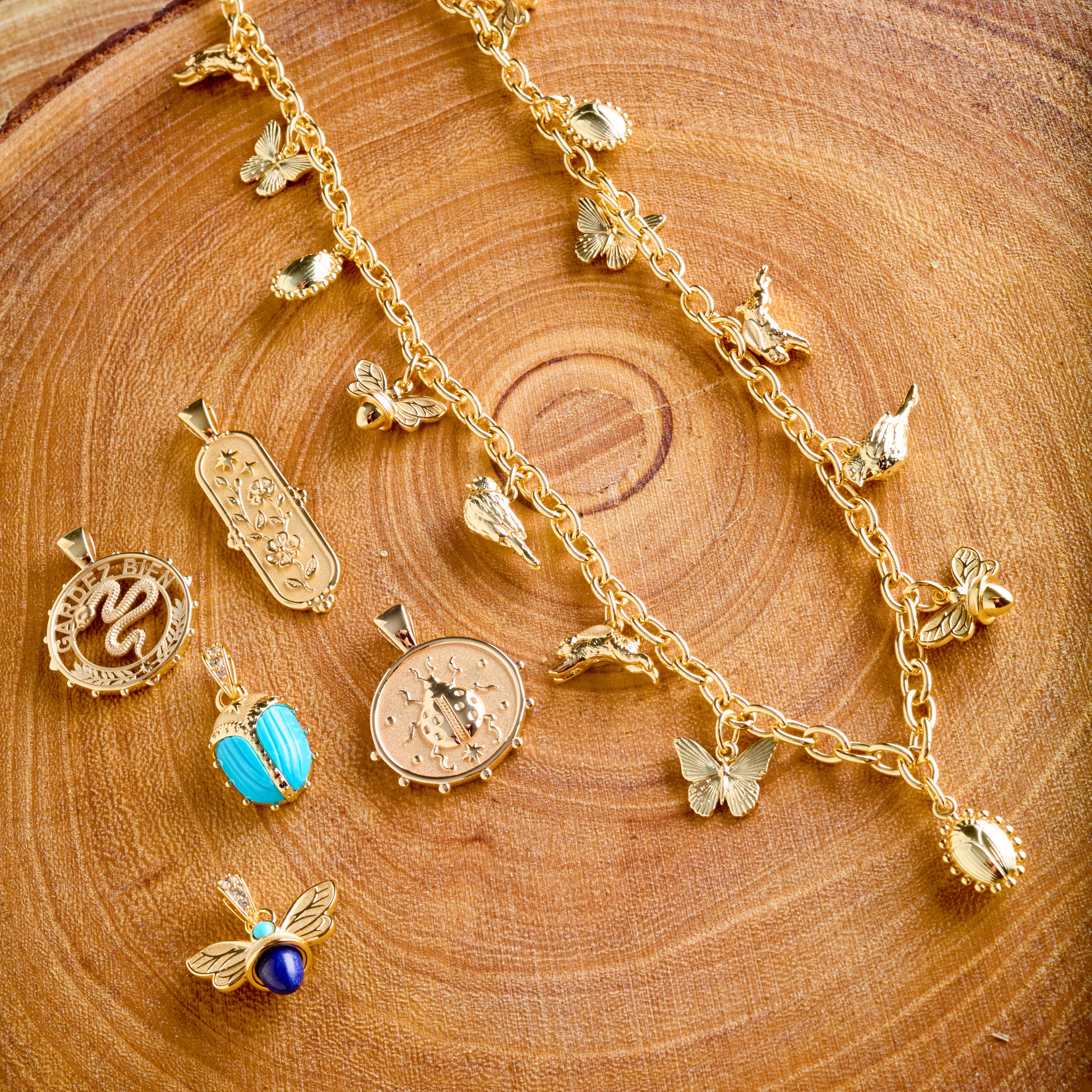 JOY Garden Party Charm Necklace - Image 3