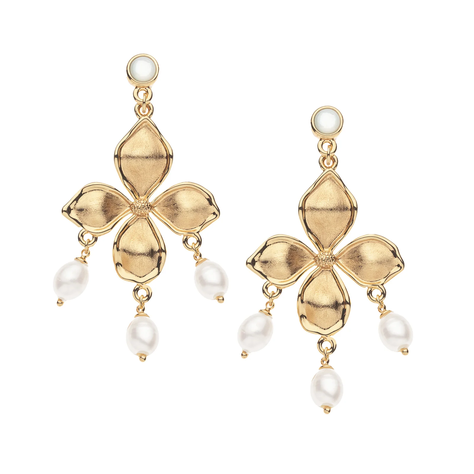 JOY Periwinkle Pearl Earrings