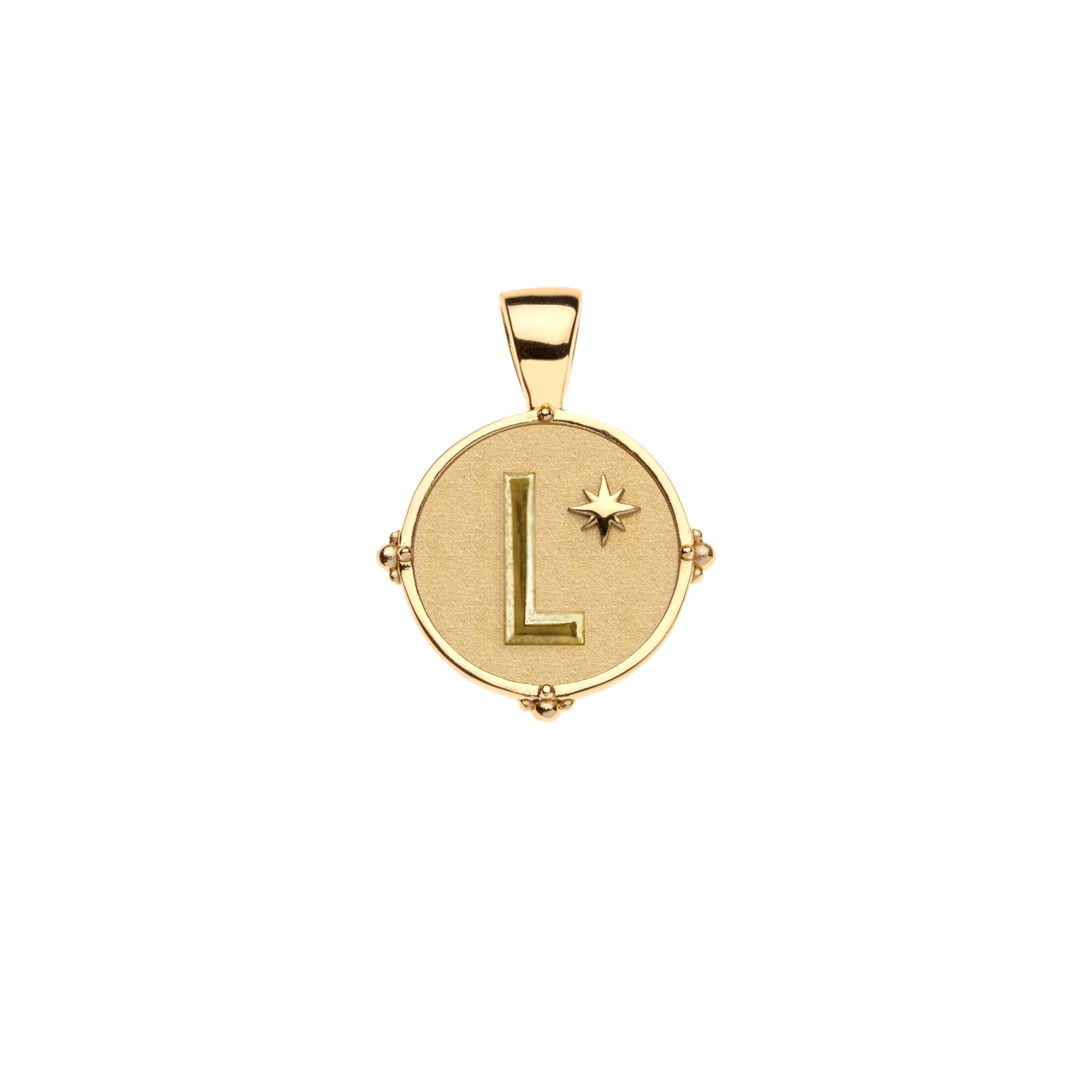 JW Letter Coin Pendant - Image 16
