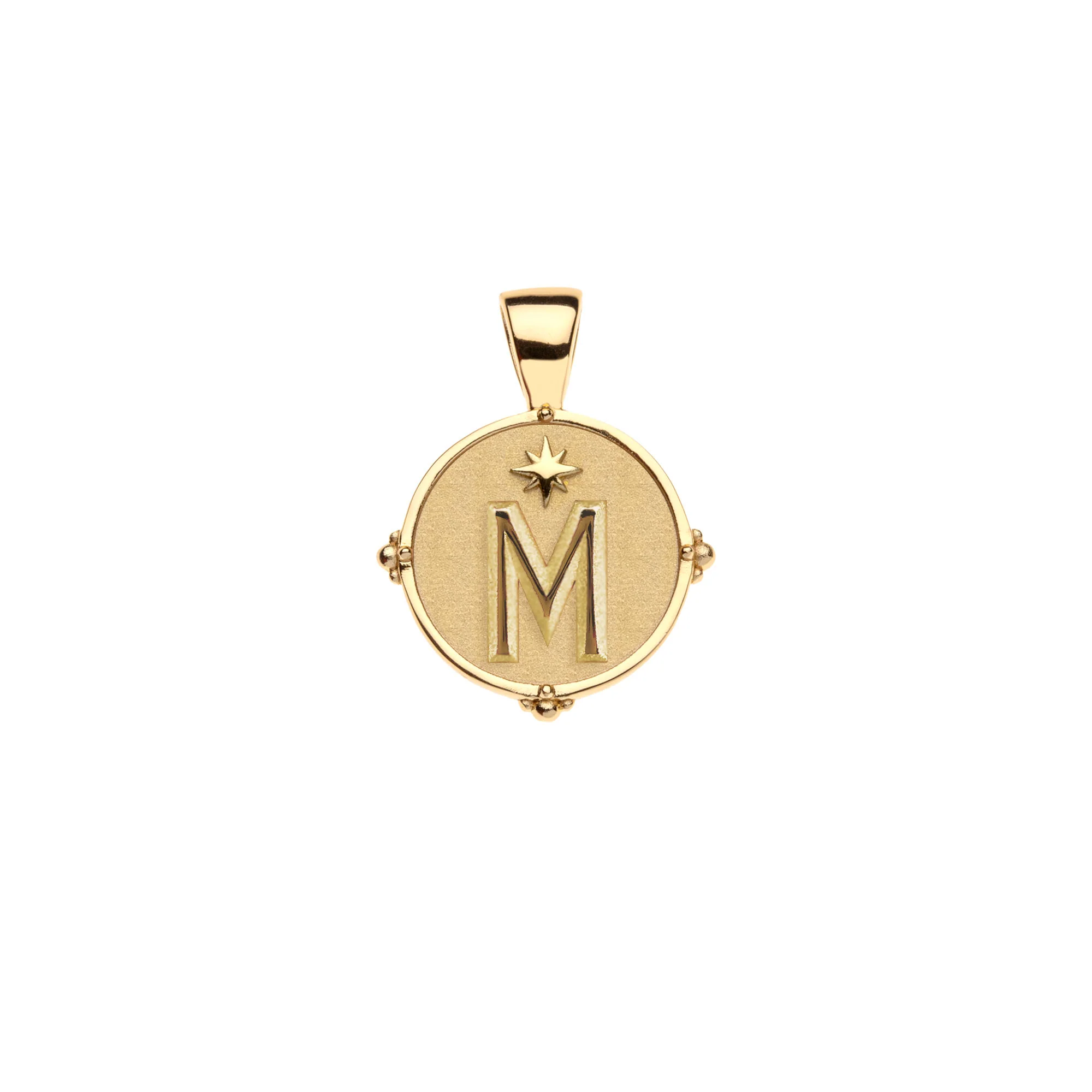 JW Letter Coin Pendant - Image 17