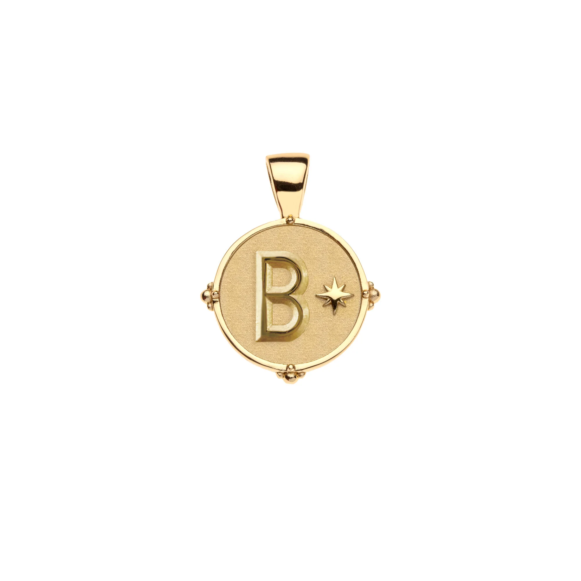 JW Letter Coin Pendant - Image 6