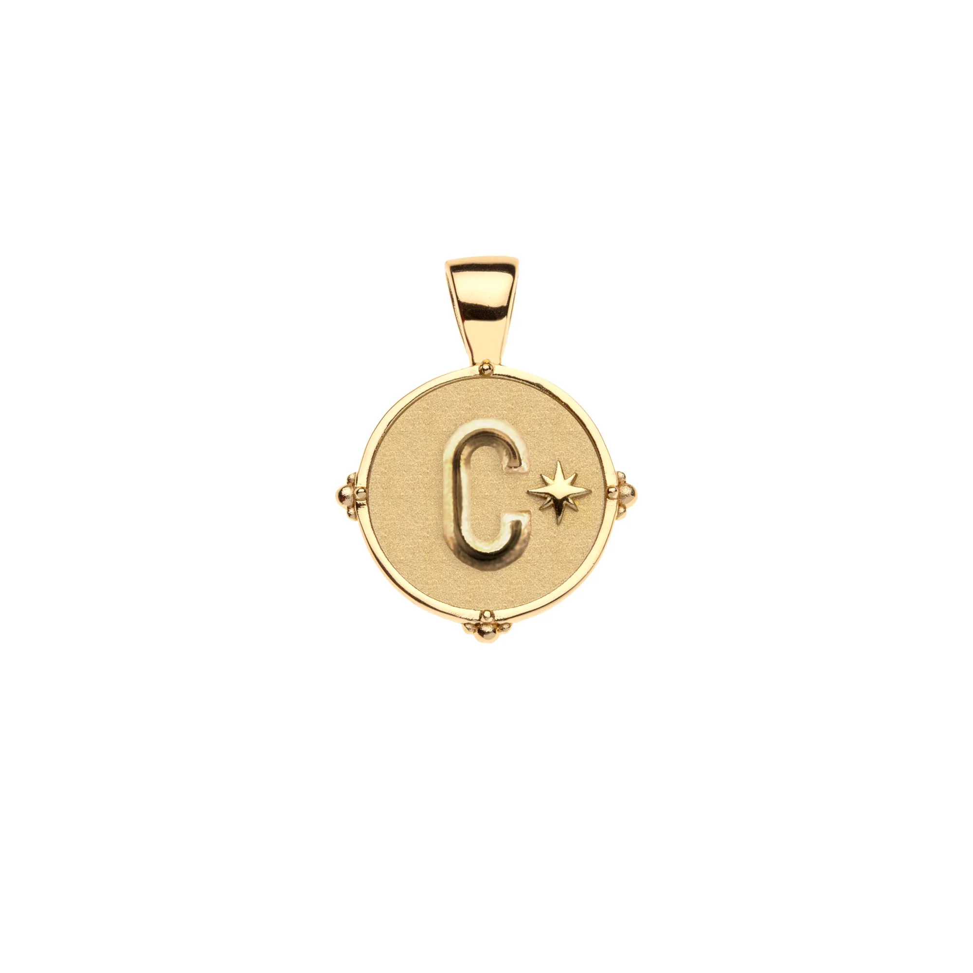 JW Letter Coin Pendant - Image 7