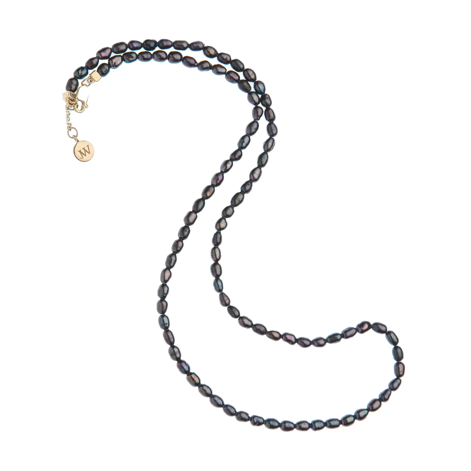 Rice Pearl Necklace in 10k Gold - Image 5