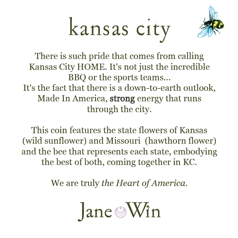 KANSAS CITY JW Original Pendant Coin - Image 4