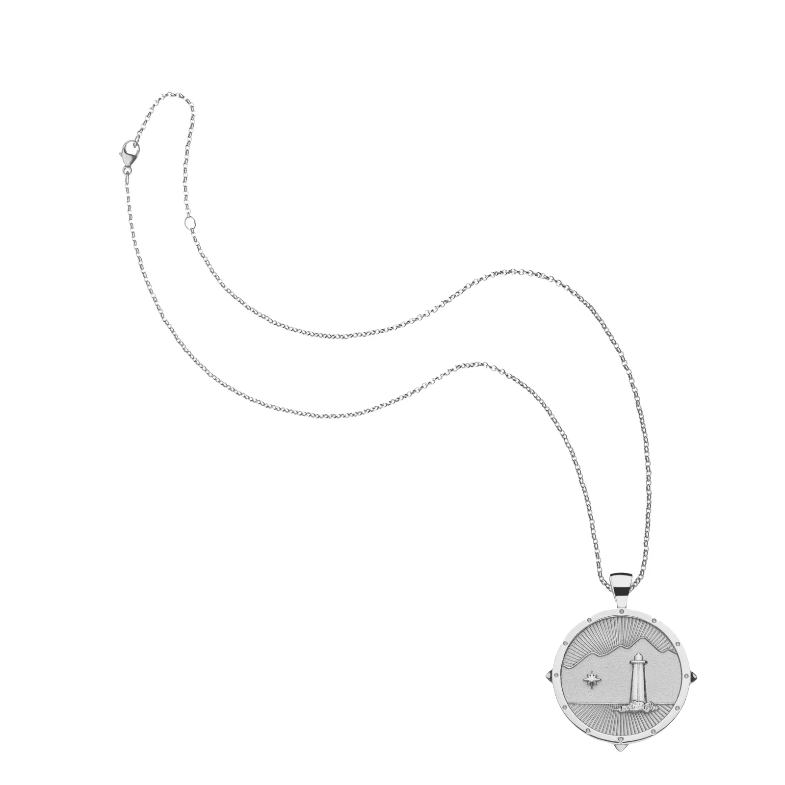 LAKE SUNAPEE JW Original Pendant Coin in Silver - Image 4