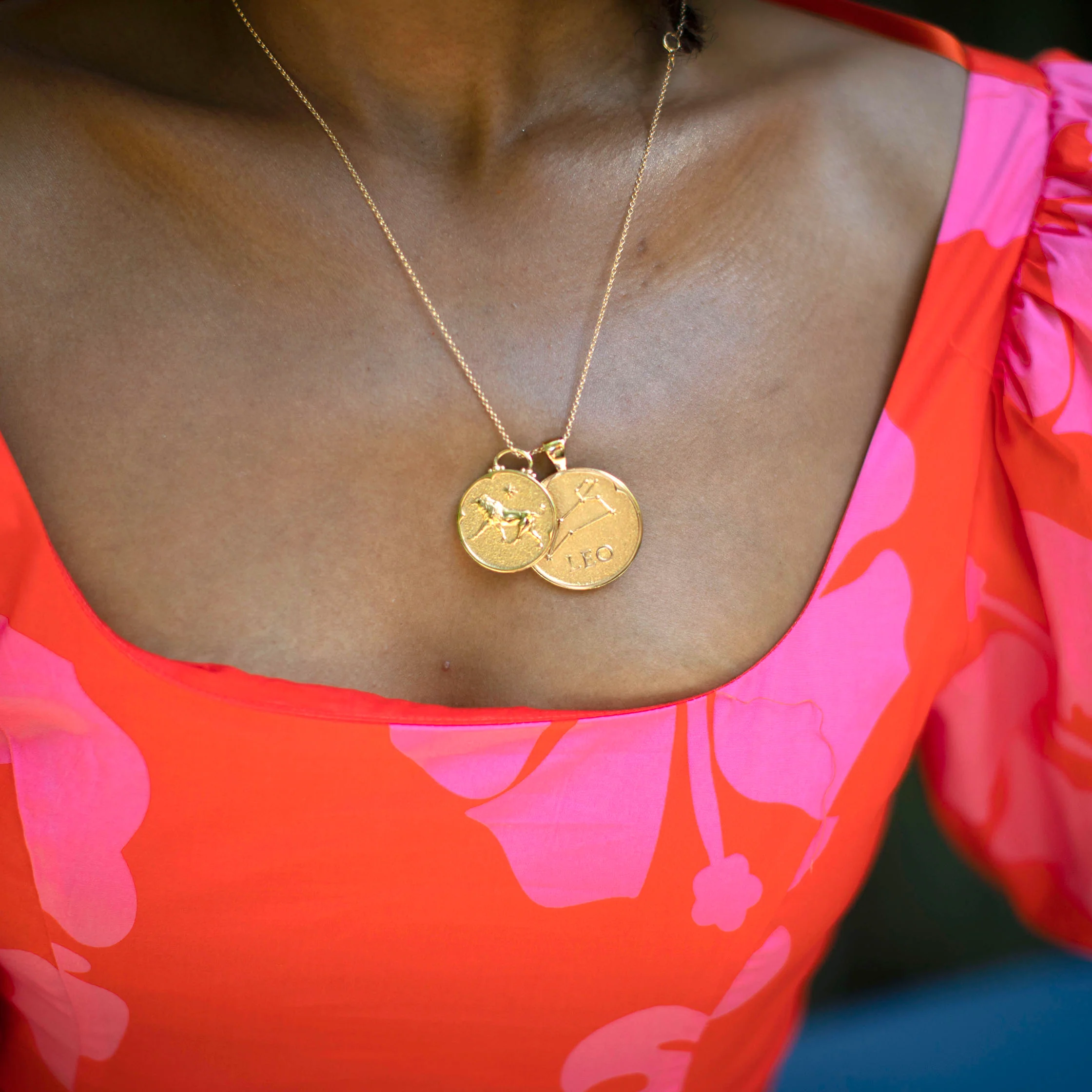 LEO JW Zodiac Pendant Coin - Jul 23 - Aug 22 - Image 8