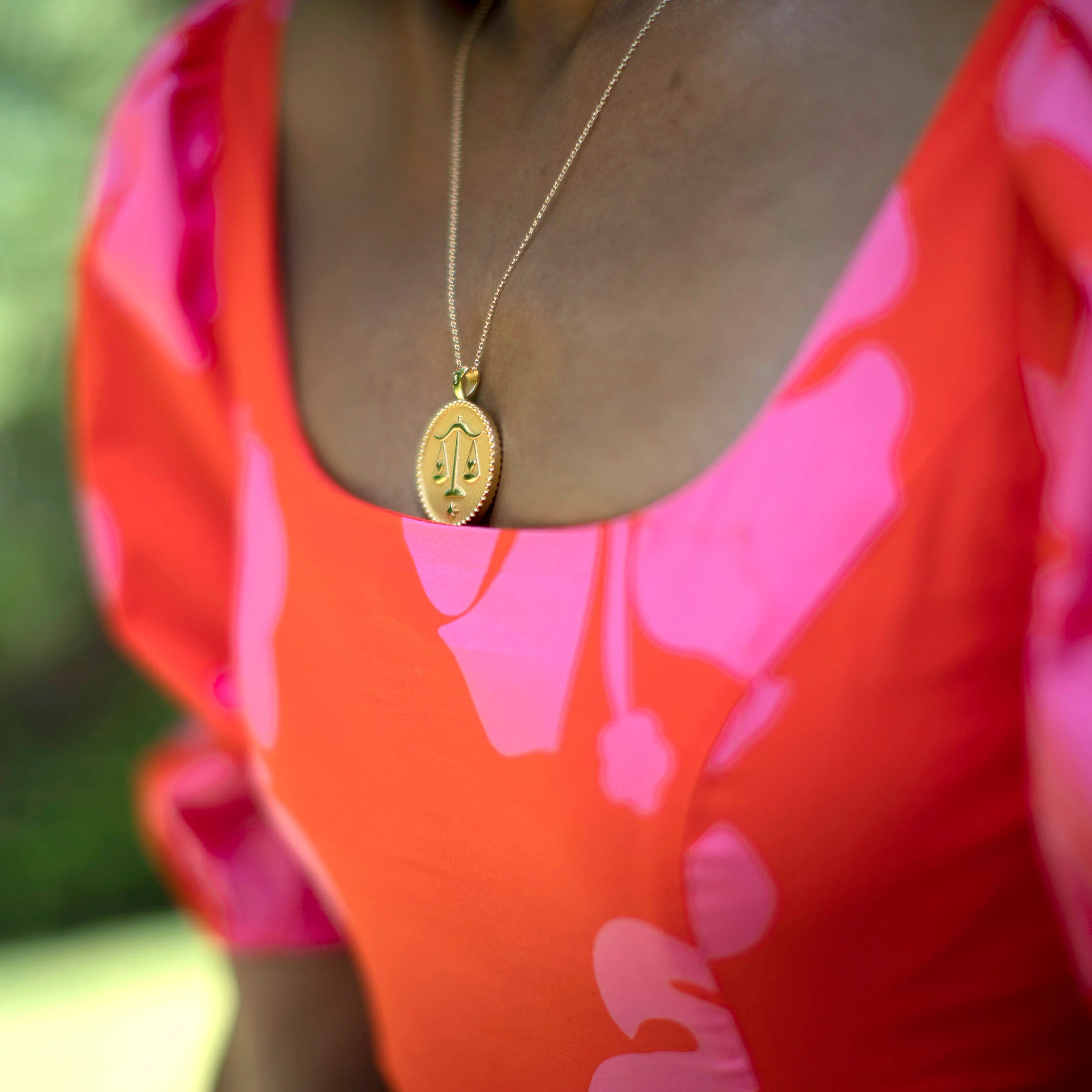 LIBRA JW Zodiac Pendant Coin - Sep 23 - Oct 22 - Image 3