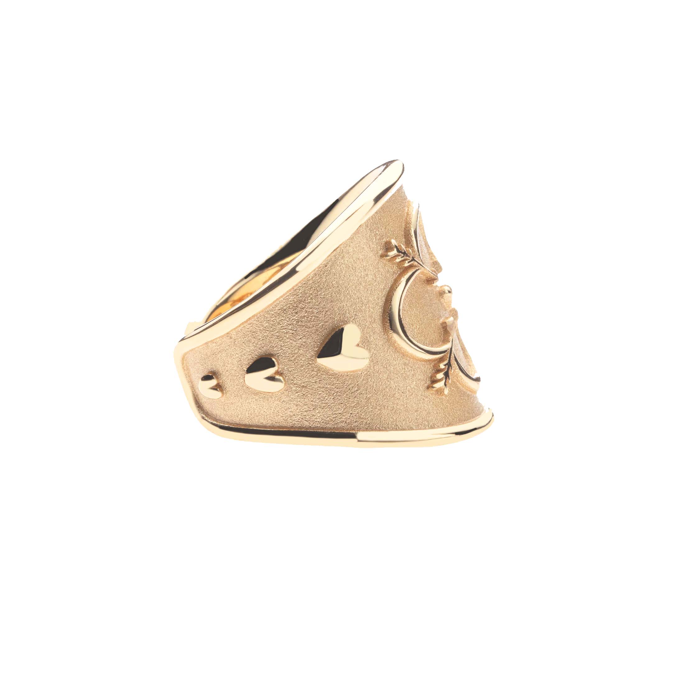 LOVE Cigar Band Ring - Image 4
