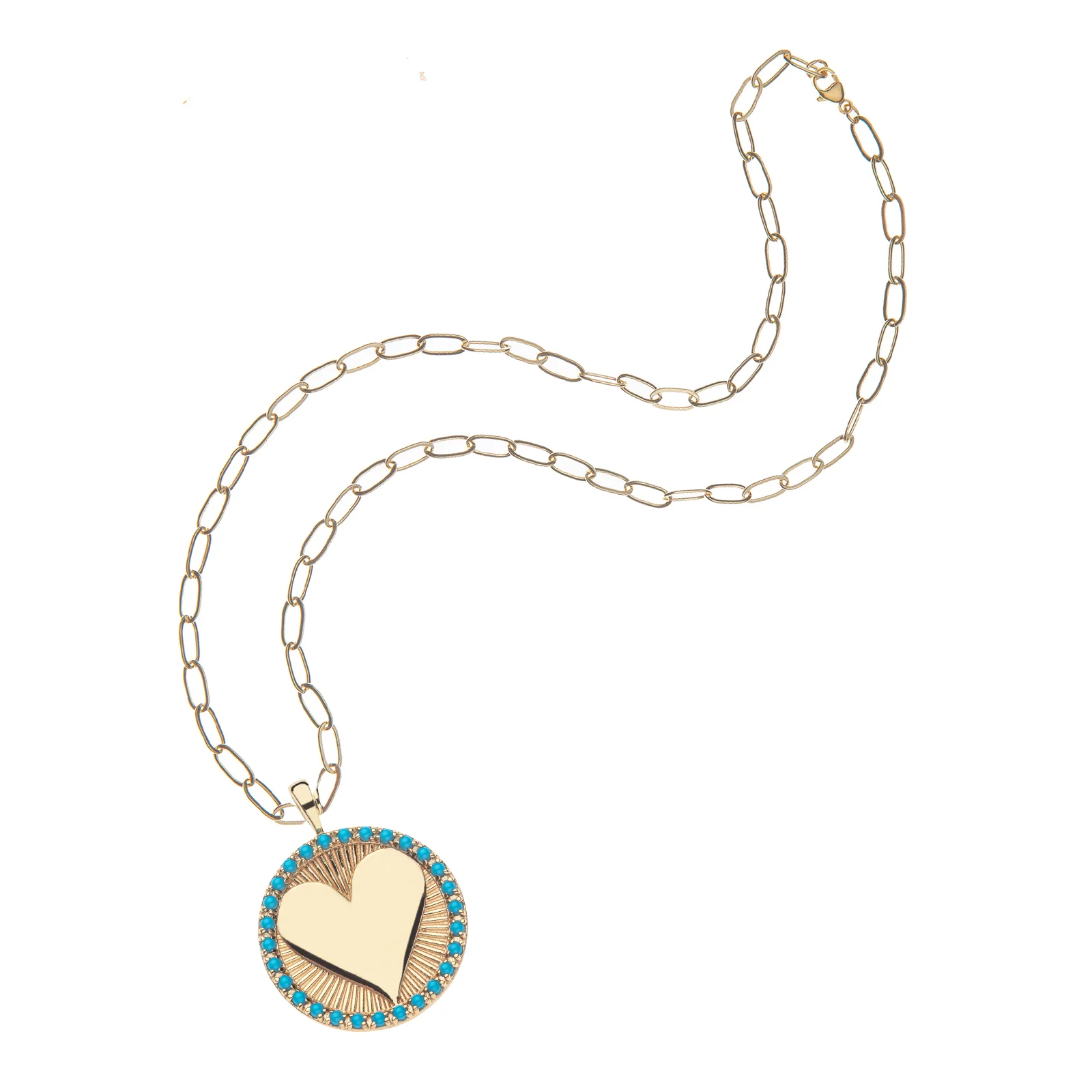 LOVE Embellished Hearts Find Me in Turquoise - Image 5