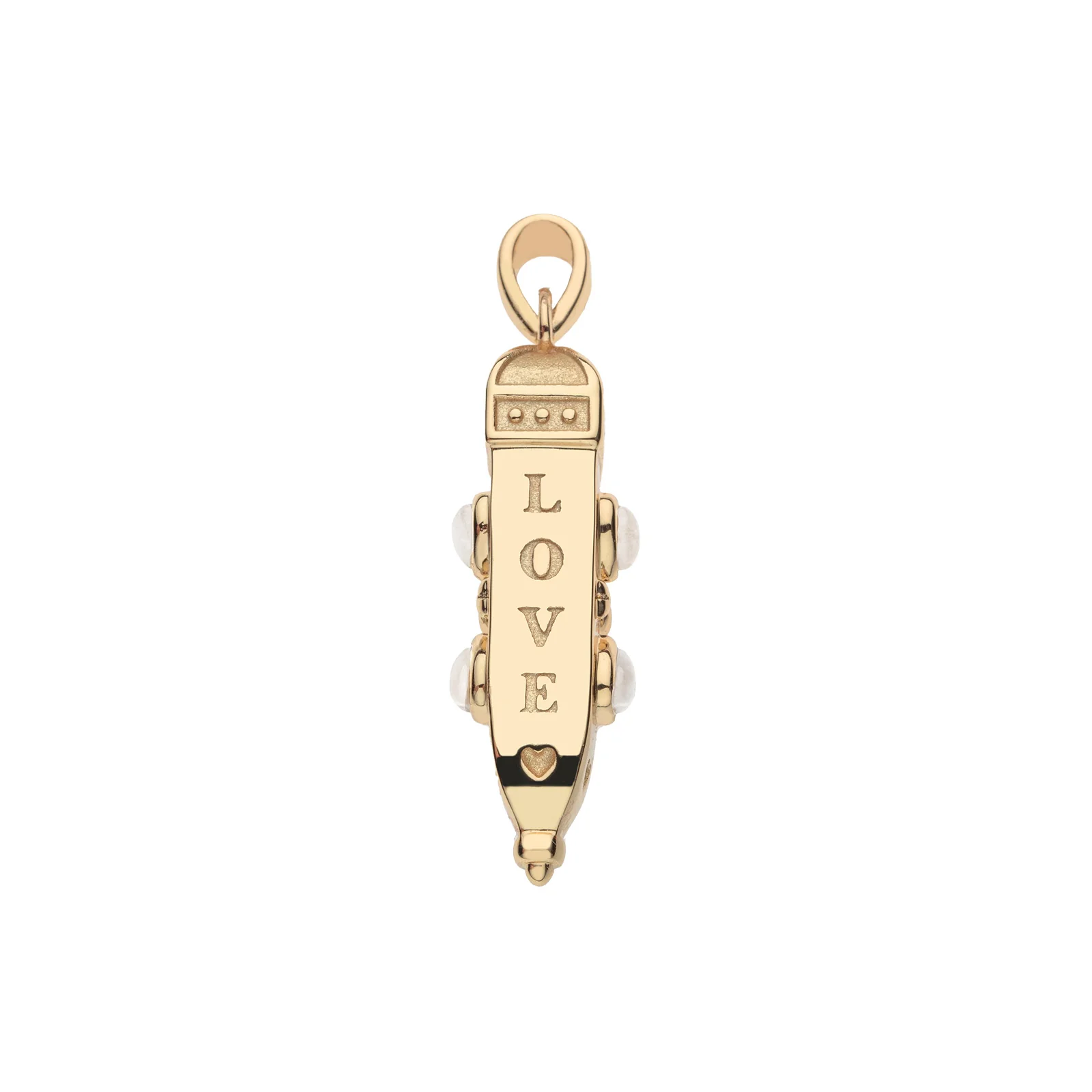 LOVE is Strong Heart Ray Pendant - Image 2