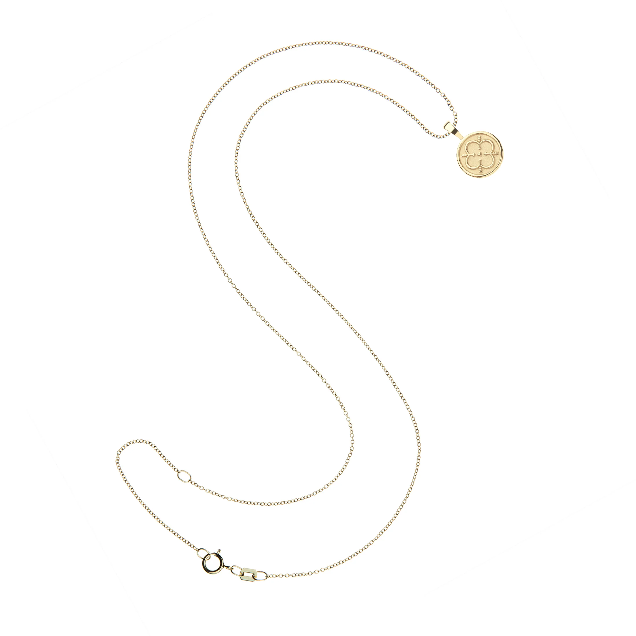 LOVE Baby JW Pendant in 10k Gold - Image 4