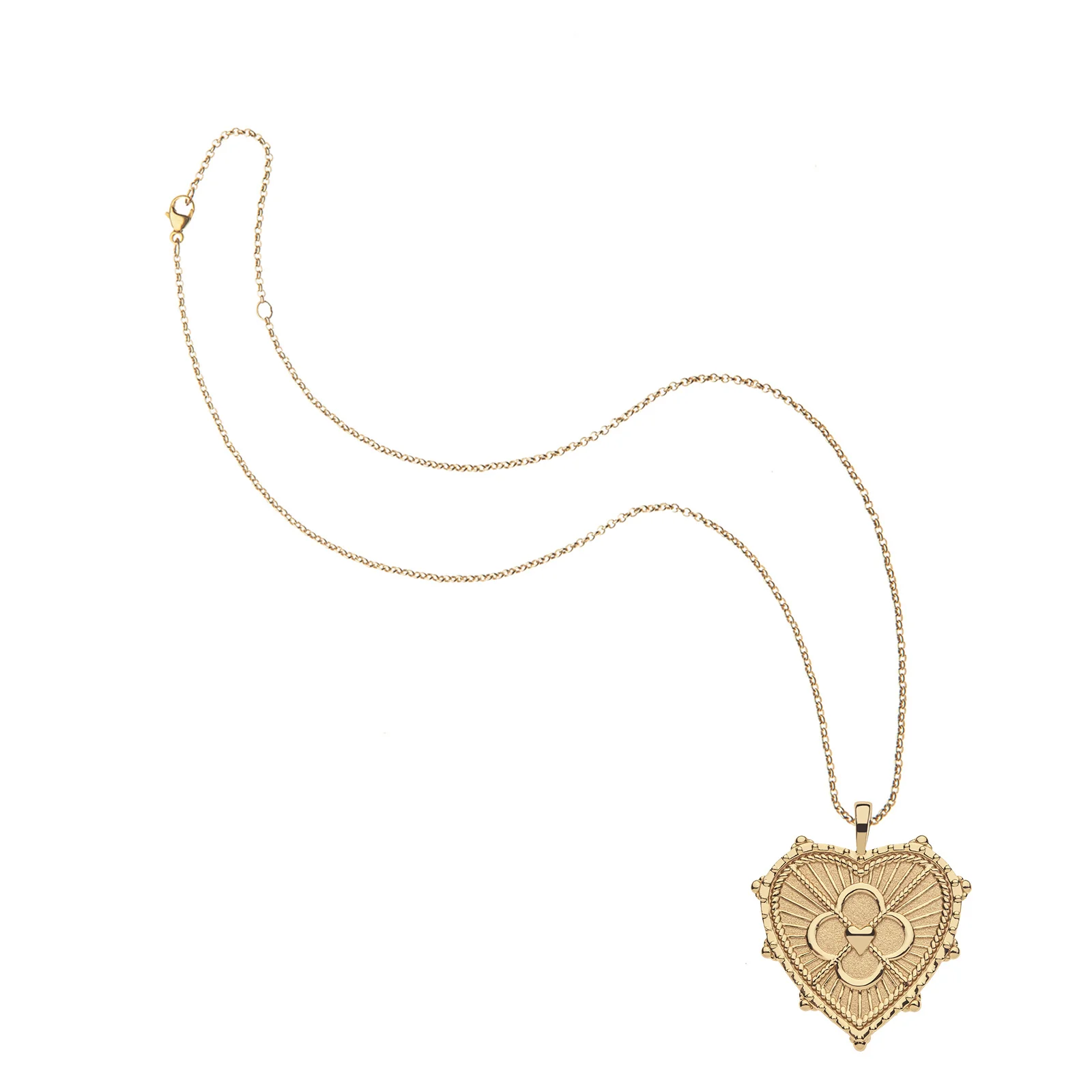 LOVE JW Quatrefoil Heart Pendant - Image 5