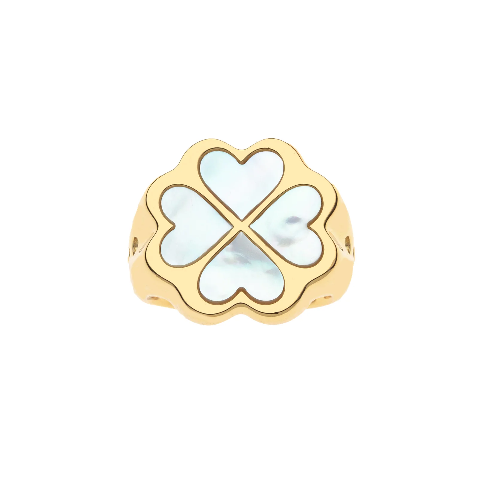 LUCKY Clover Ring