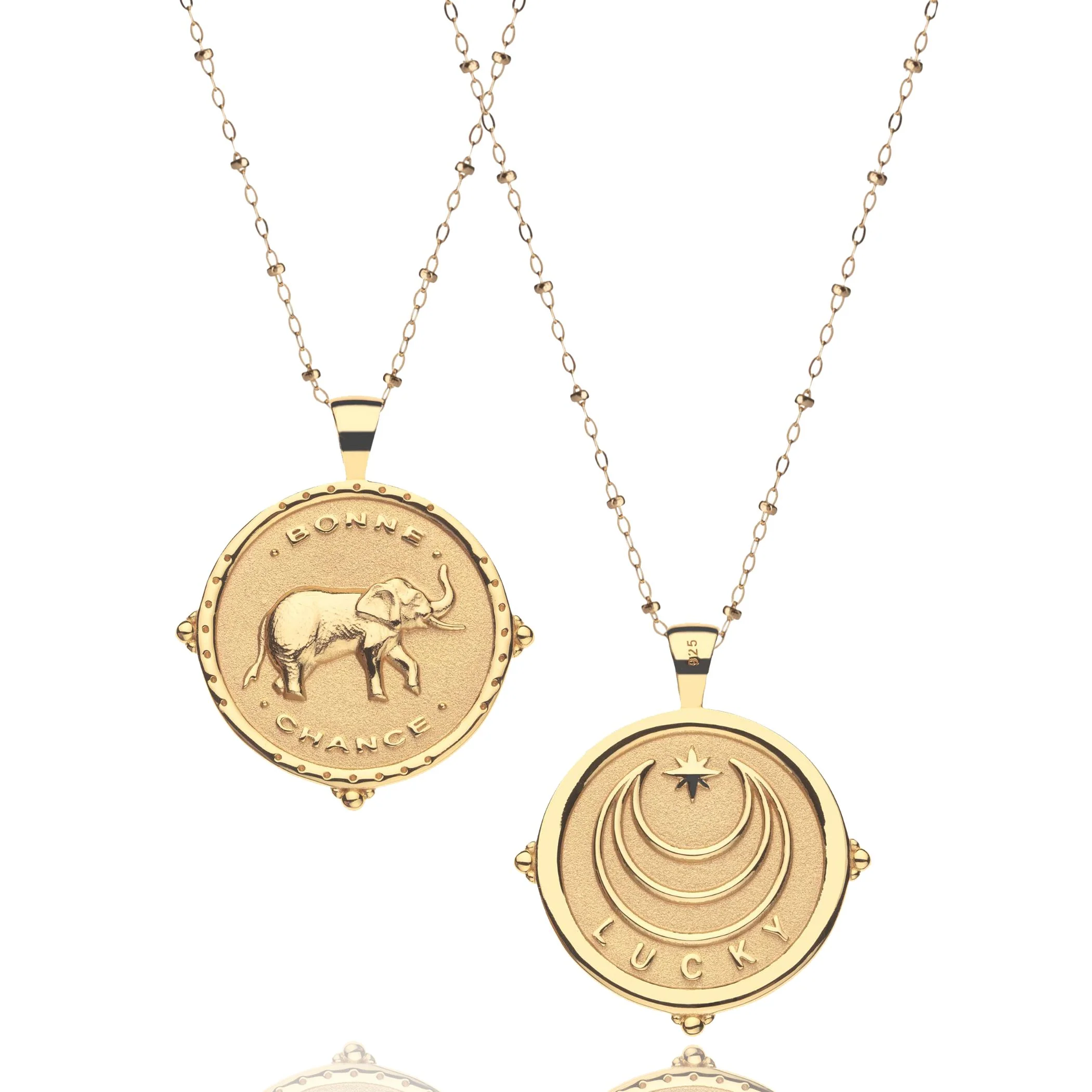 LUCKY JW Original Pendant Coin (Bonne Chance) - Image 2