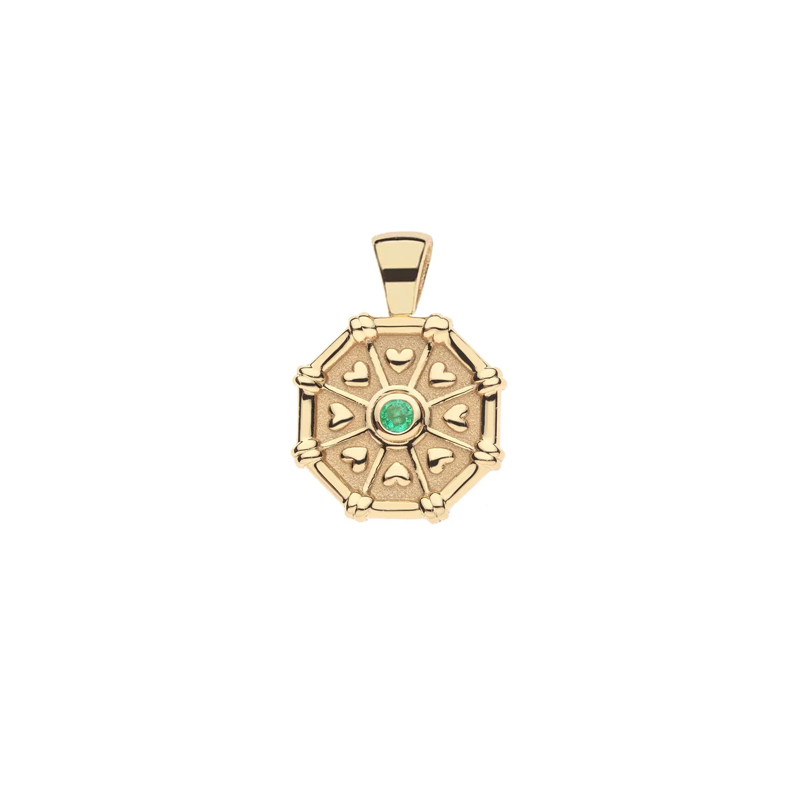 LUCKY Octagon Birthstone Pendant - Image 10