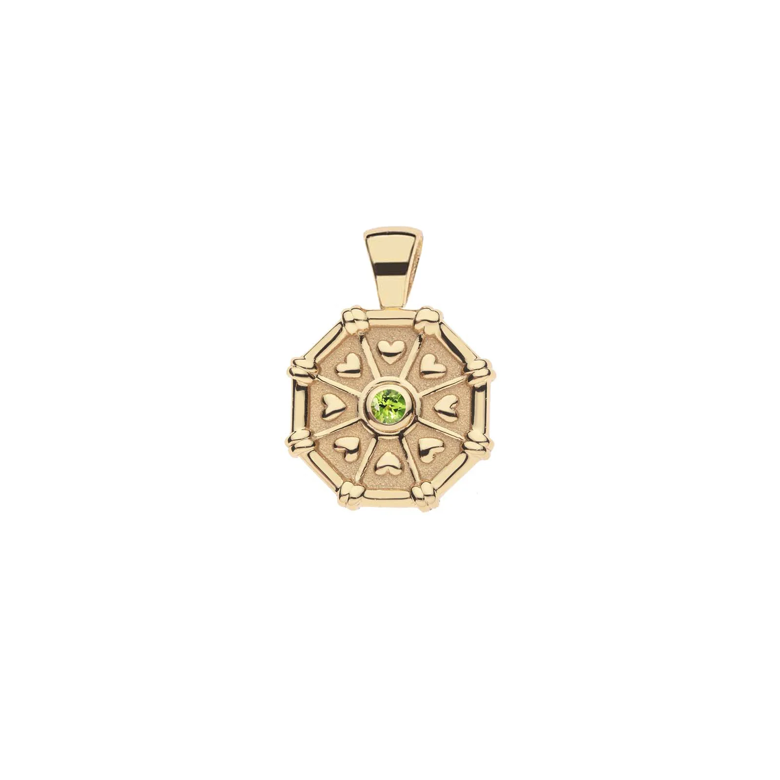 LUCKY Octagon Birthstone Pendant - Image 13