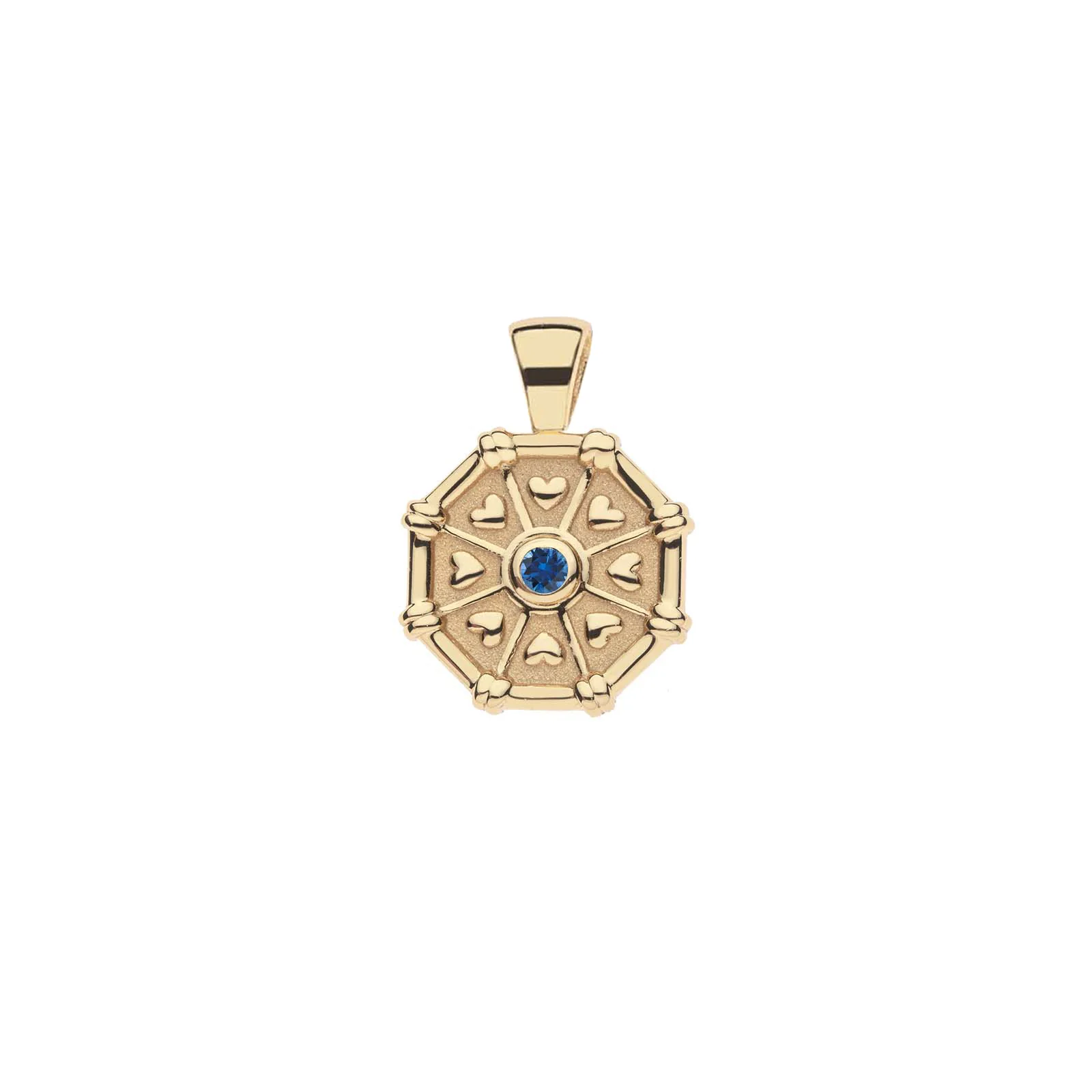 LUCKY Octagon Birthstone Pendant - Image 14