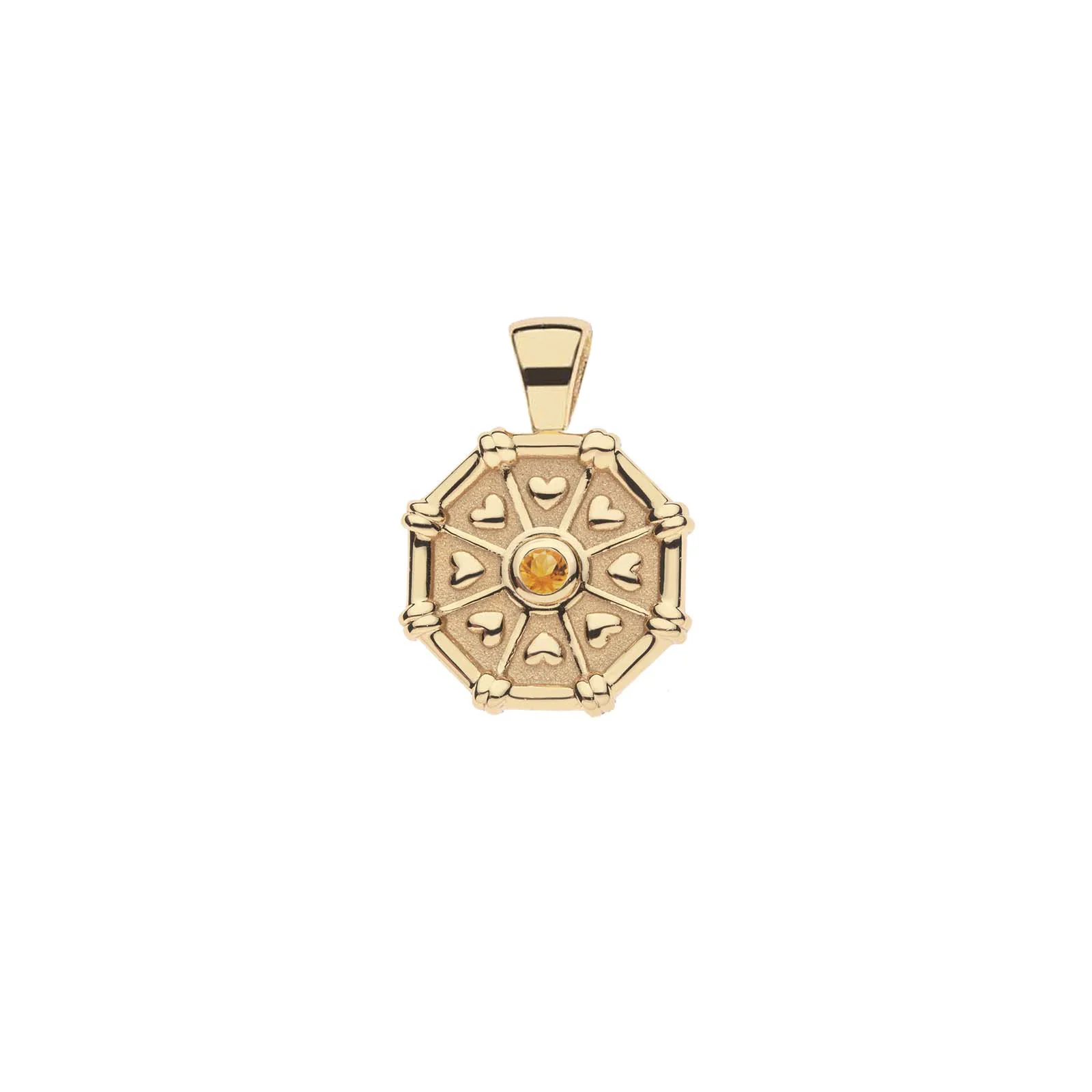 LUCKY Octagon Birthstone Pendant - Image 15