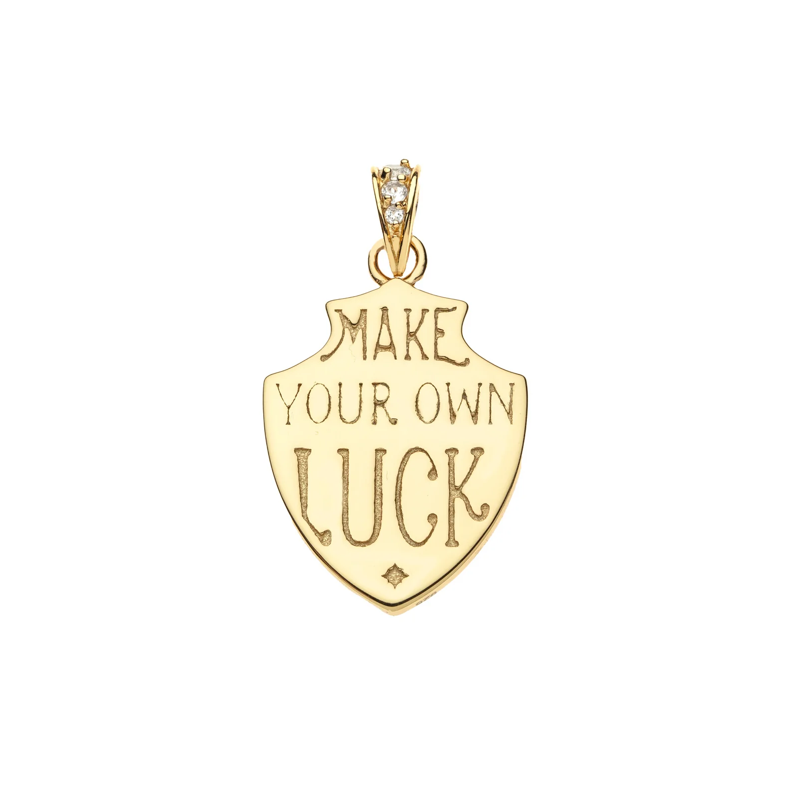 LUCKY Shield Pendant - Image 2