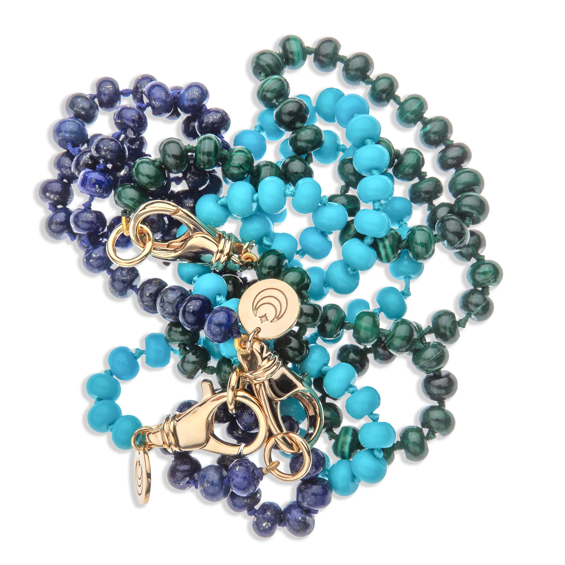 Malachite Beaded Necklace - Image 4