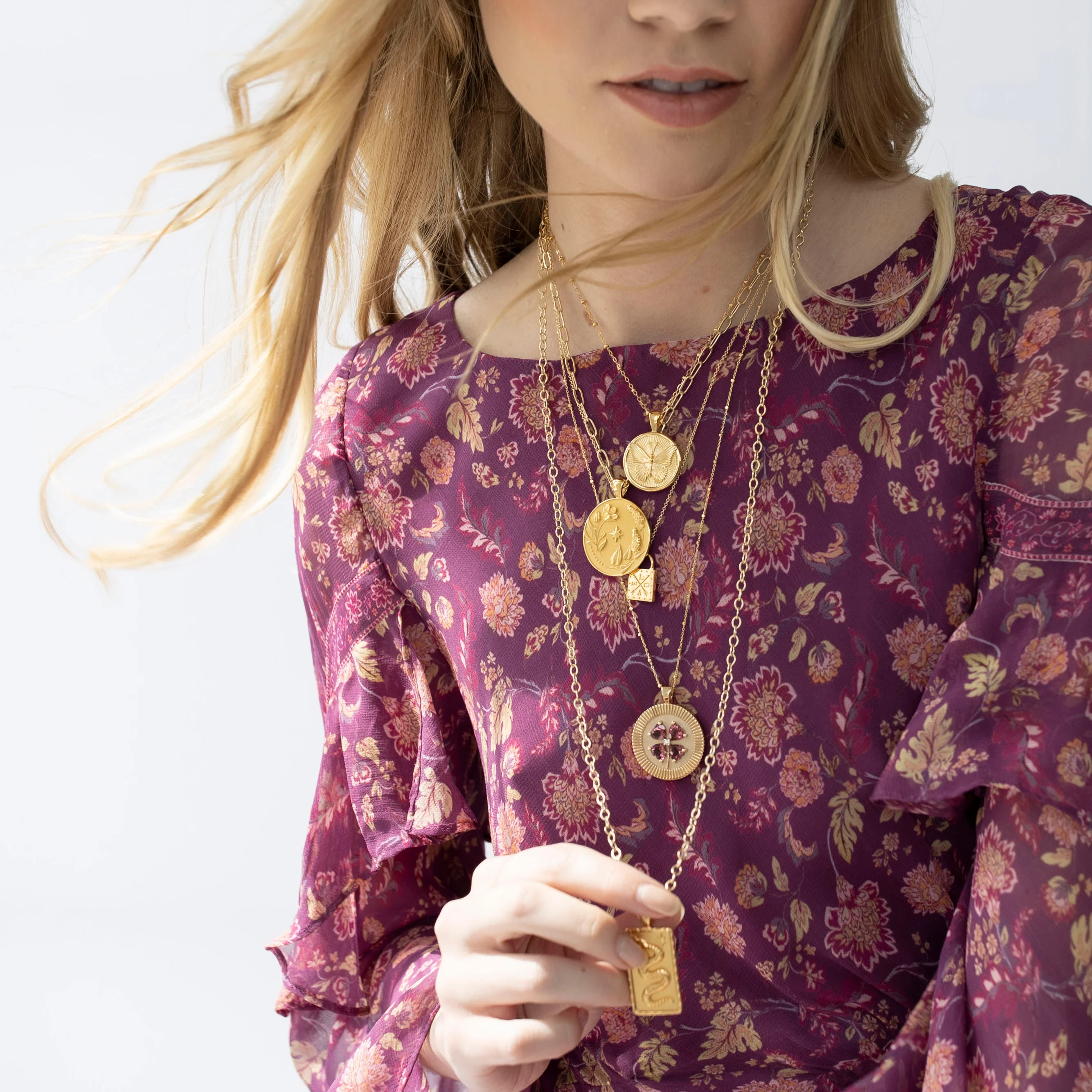 Mini Twist 32 inch Link Gold Filled Chain - Image 2